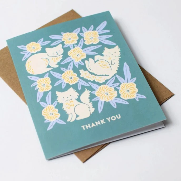 Cats Thank You Card - Image 2