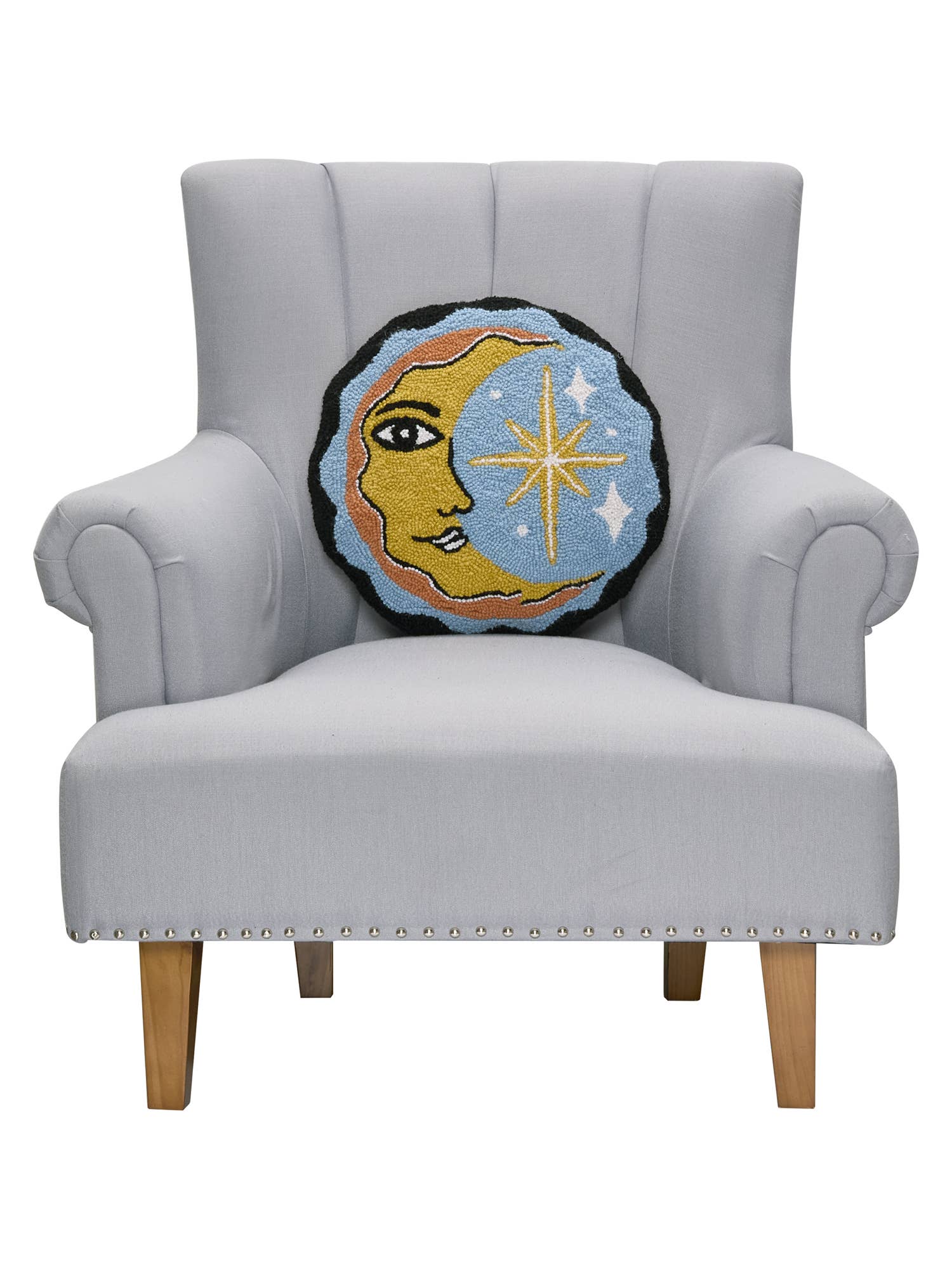 Celestial Moon Slice Hook Pillow - Image 3