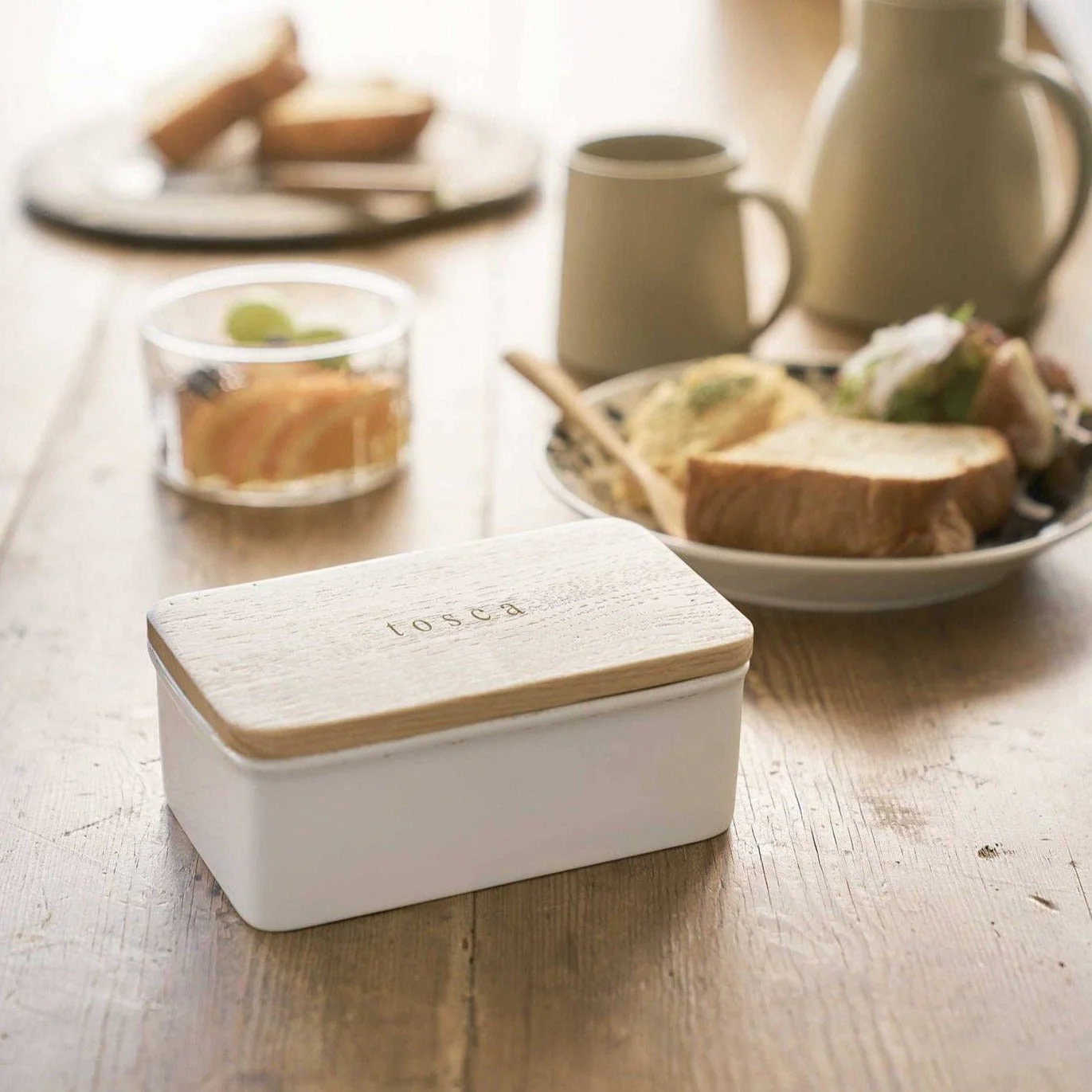 Tosca Ceramic Butter Dish - Image 3