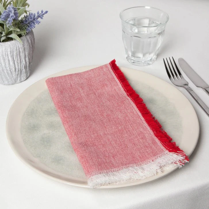 Heirloom Chambray Napkins, Set of 4 - Image 2