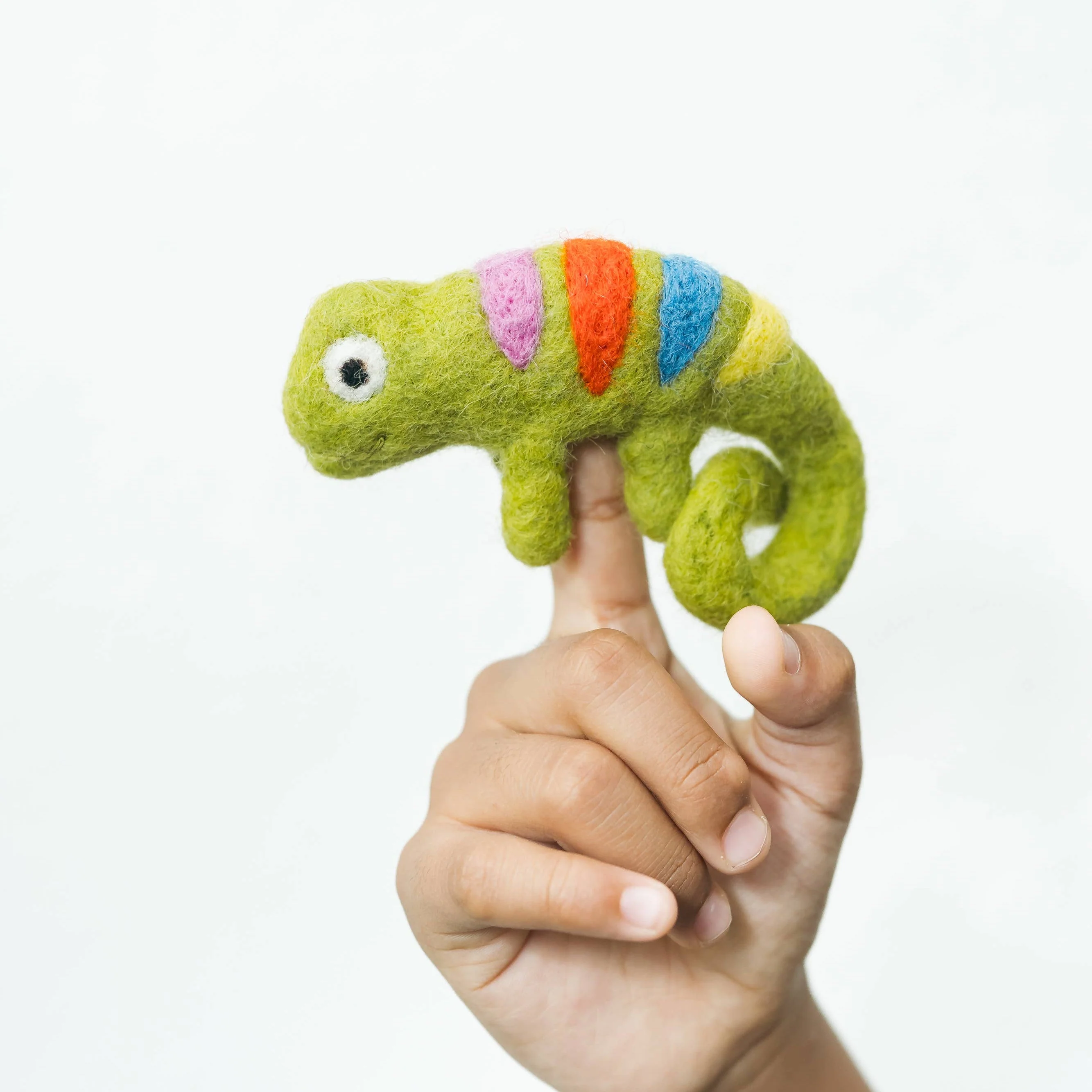 Chameleon Finger Puppet