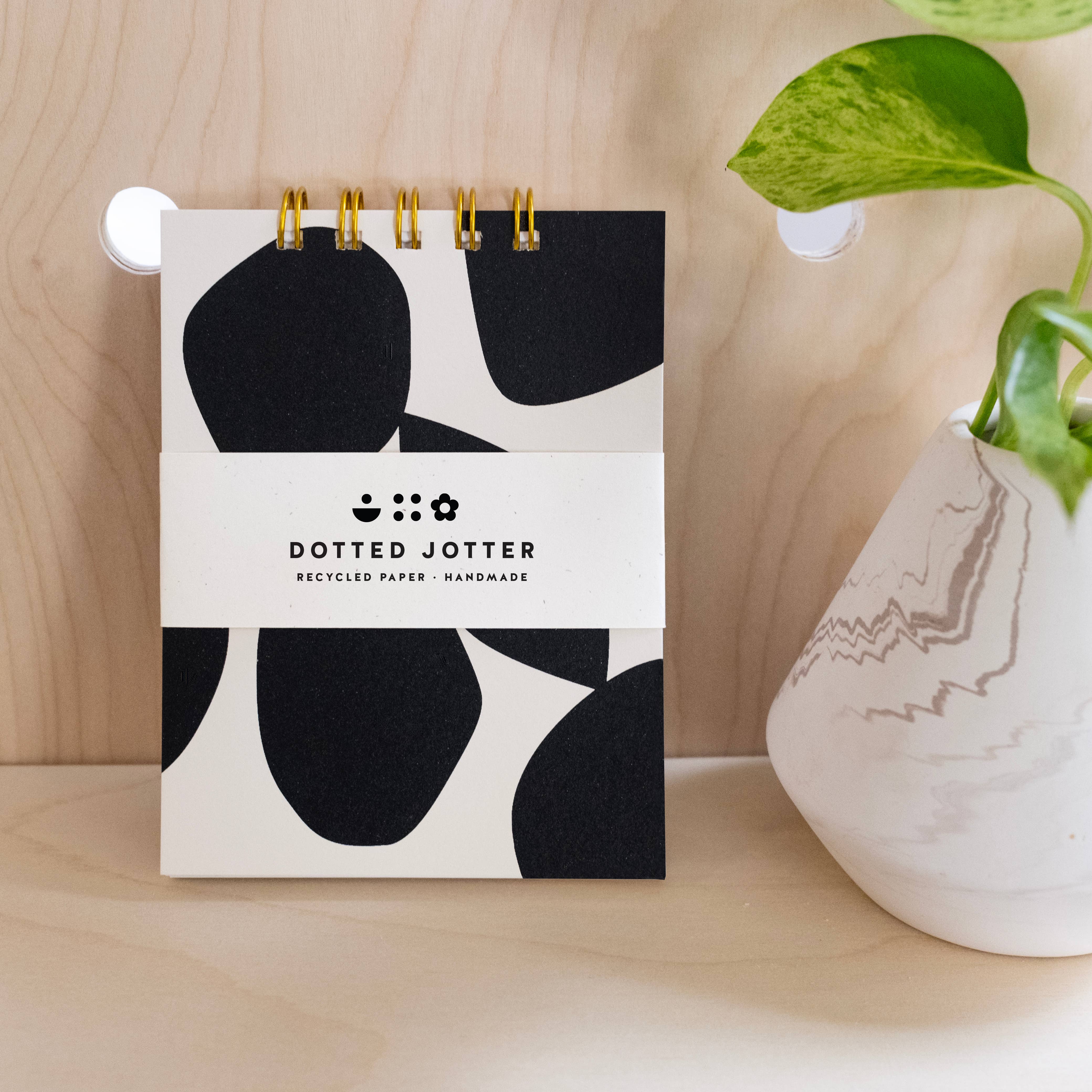 Pebble Dotted Jotter Notebook - Image 4