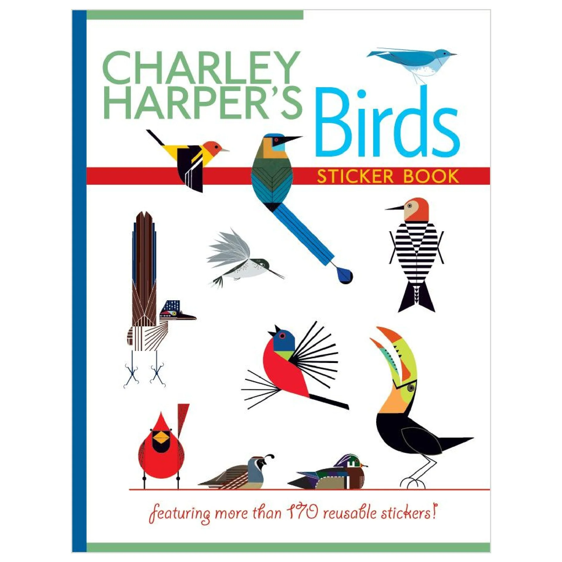 Charley Harper's Bird Sticker Book