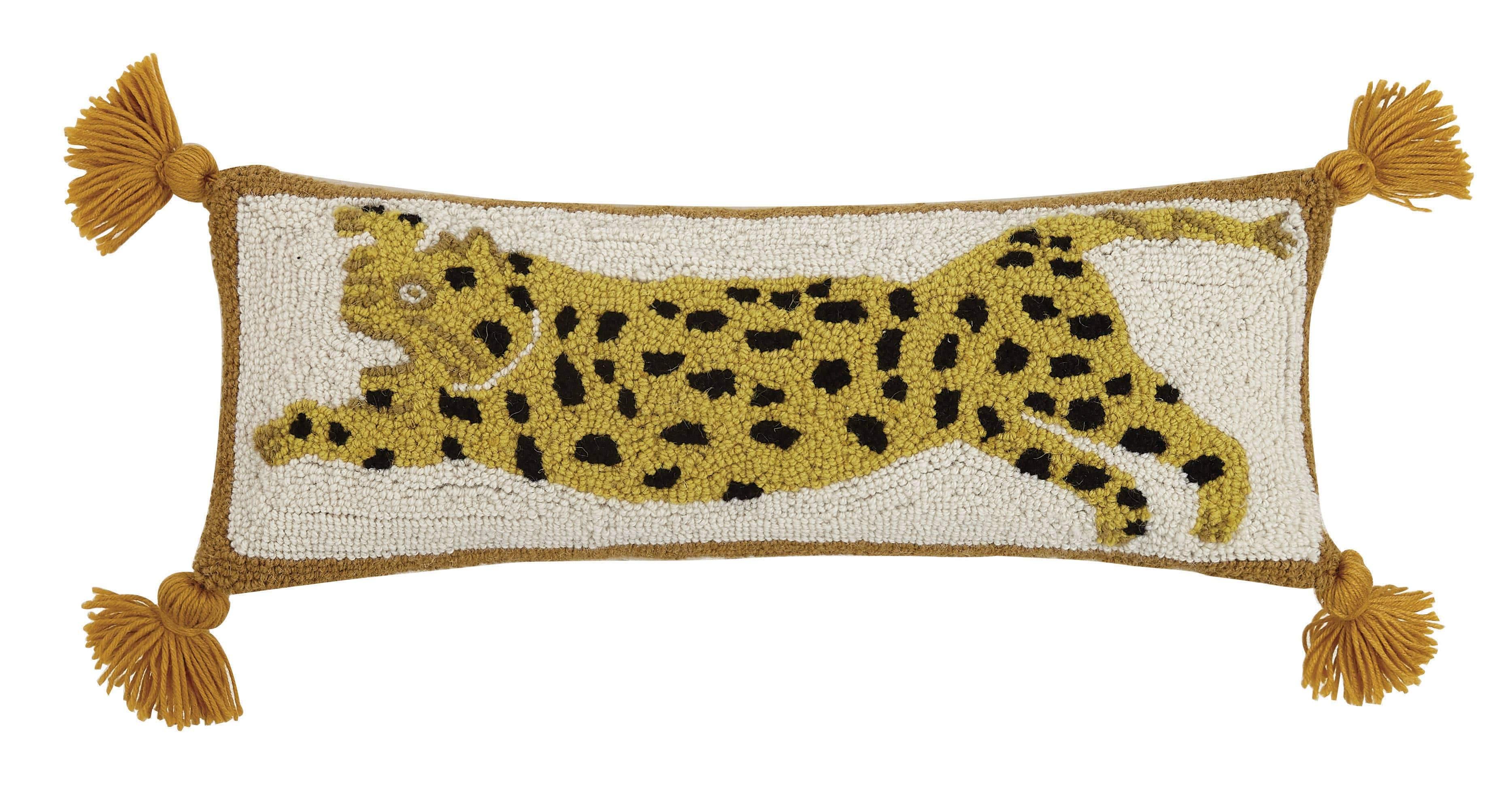 Cheetah Chi Chi Hook Pillow