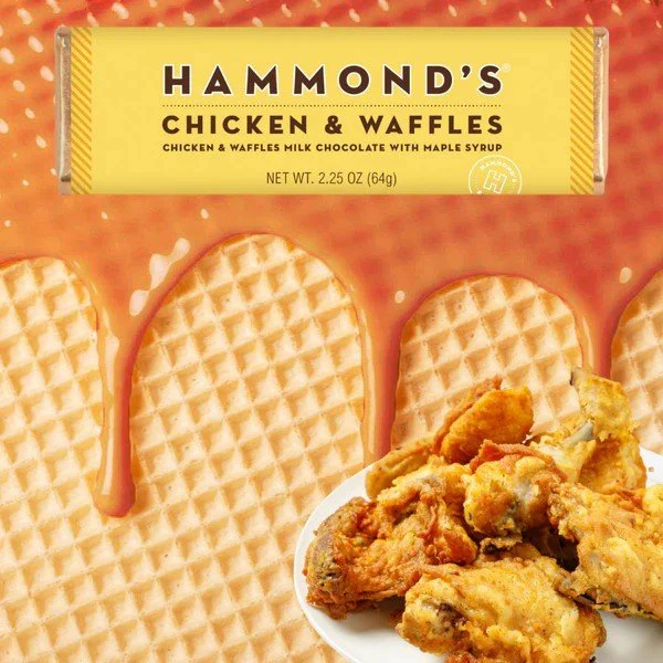 Chicken and Waffles Chocolate Bar - Image 3