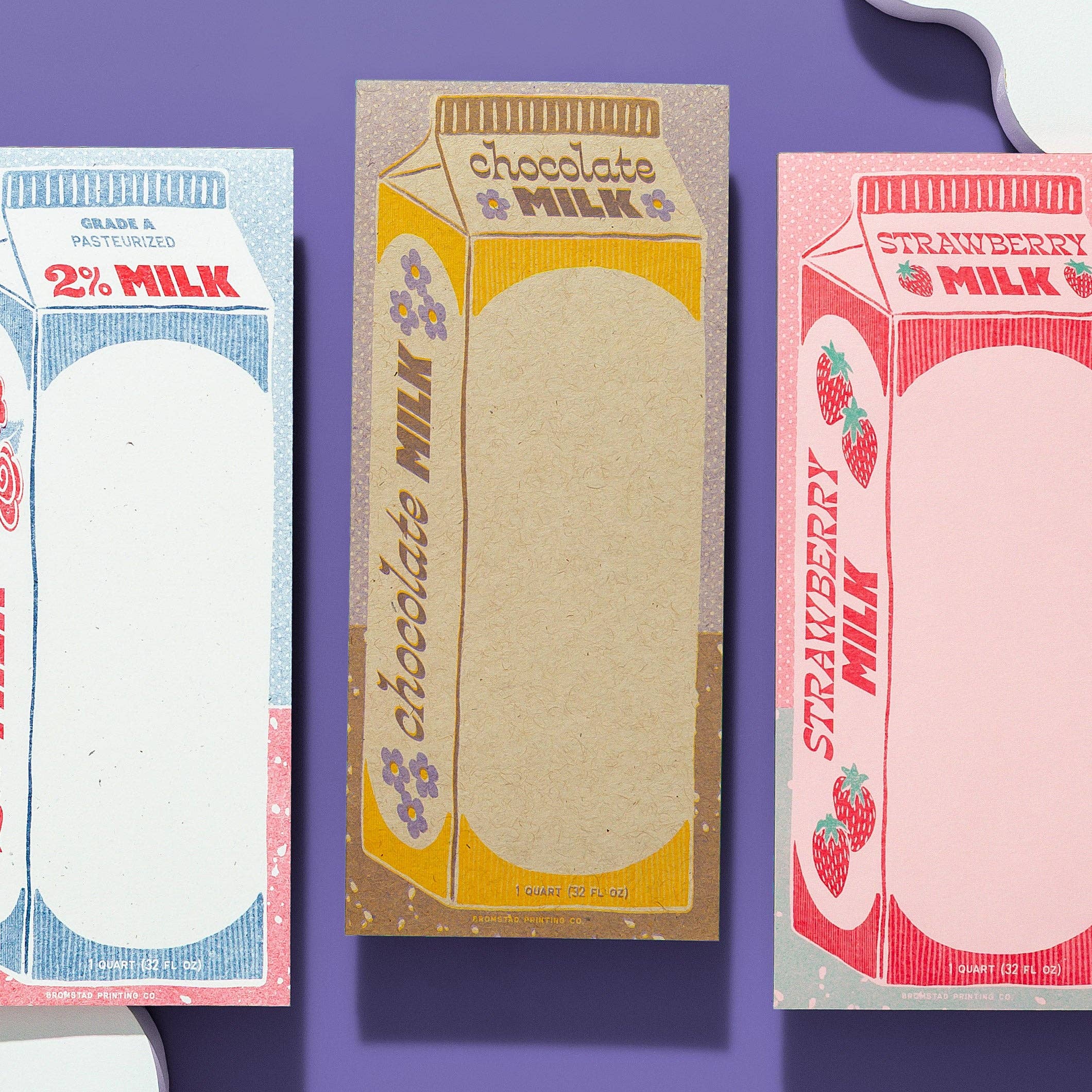 Chocolate Milk Risograph Notepad - Image 2