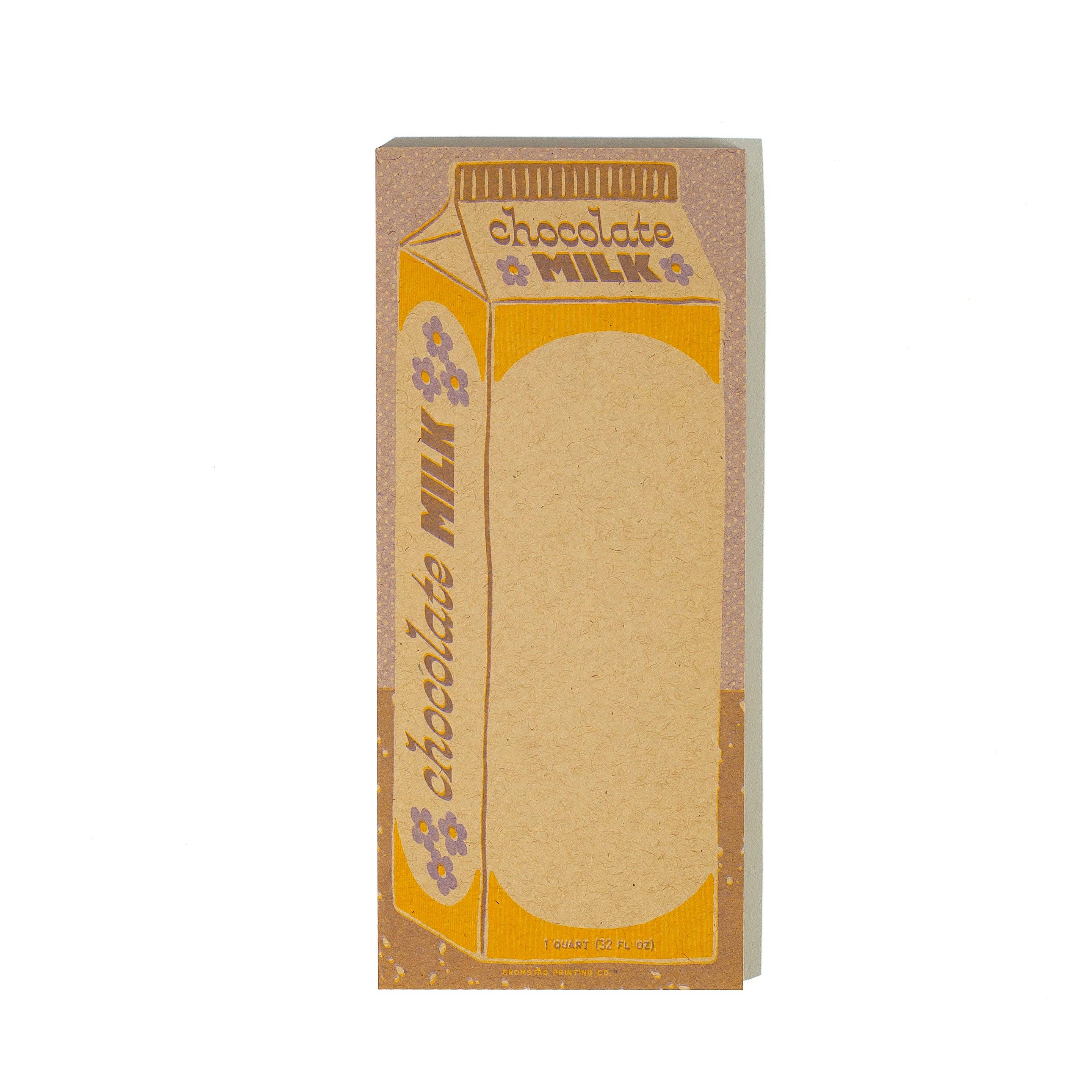 Chocolate Milk Risograph Notepad - Image 3