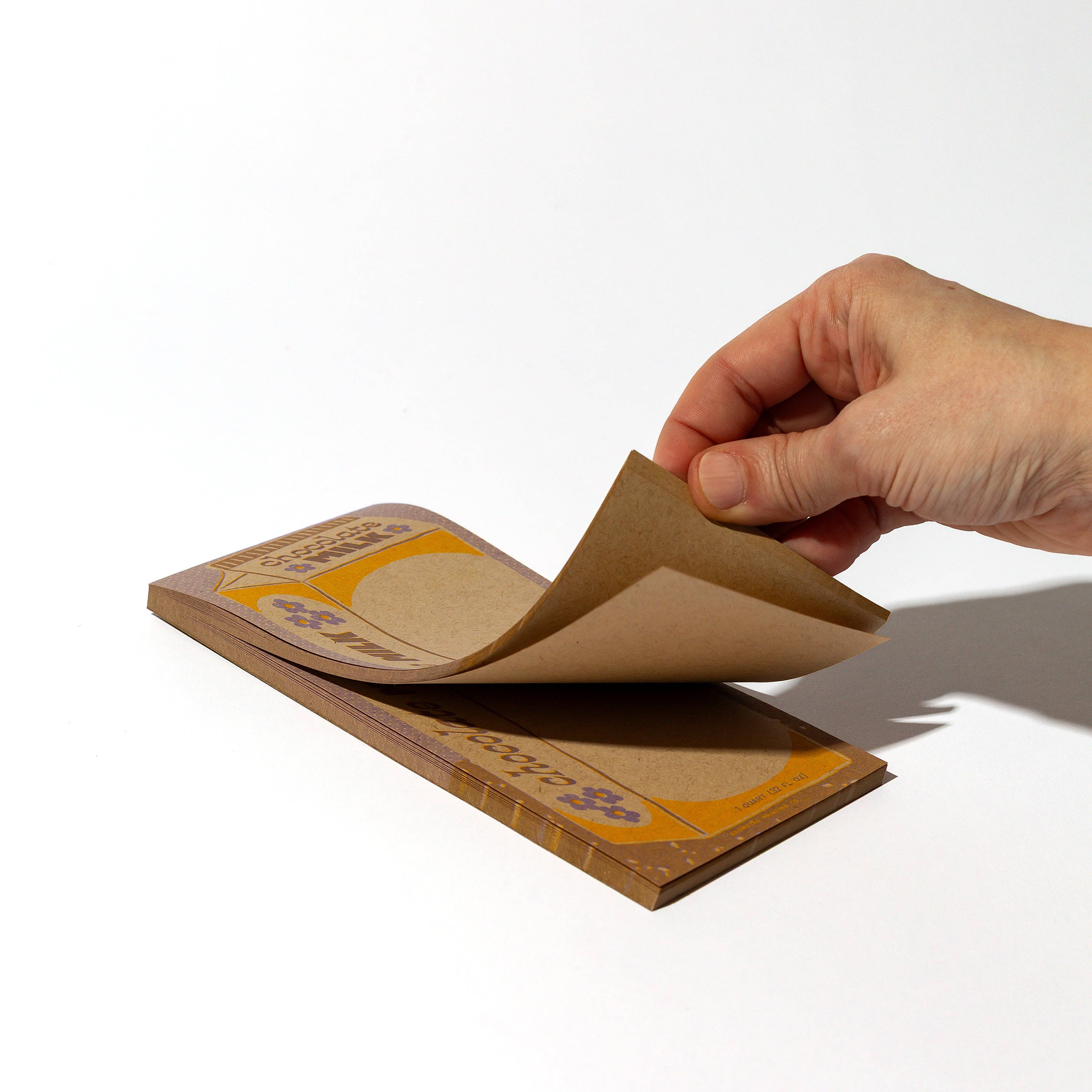 Chocolate Milk Risograph Notepad - Image 4
