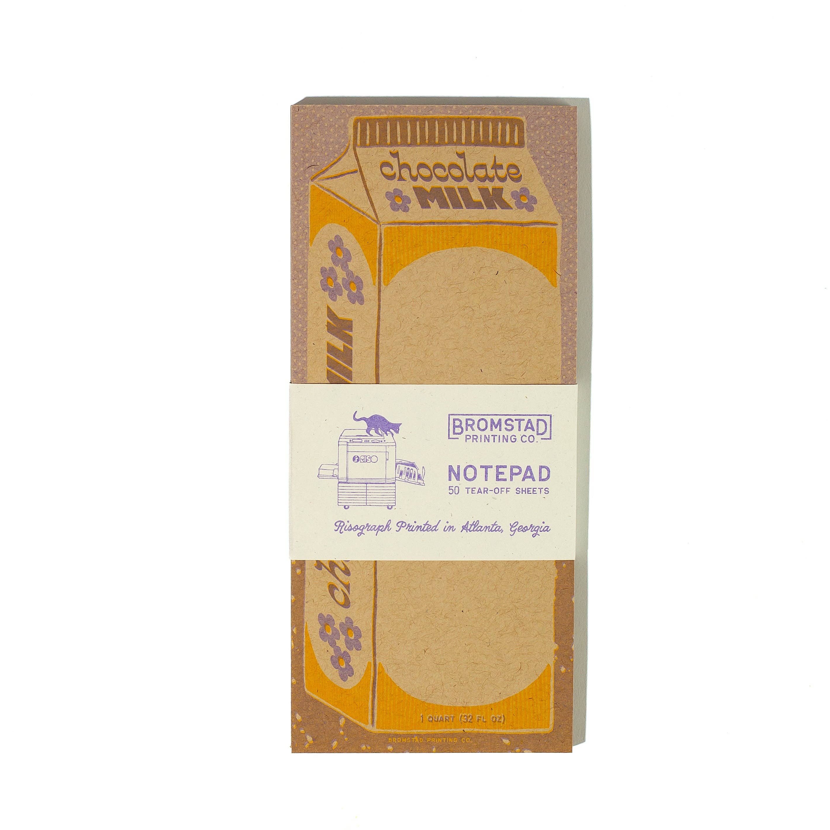 Chocolate Milk Risograph Notepad - Image 5