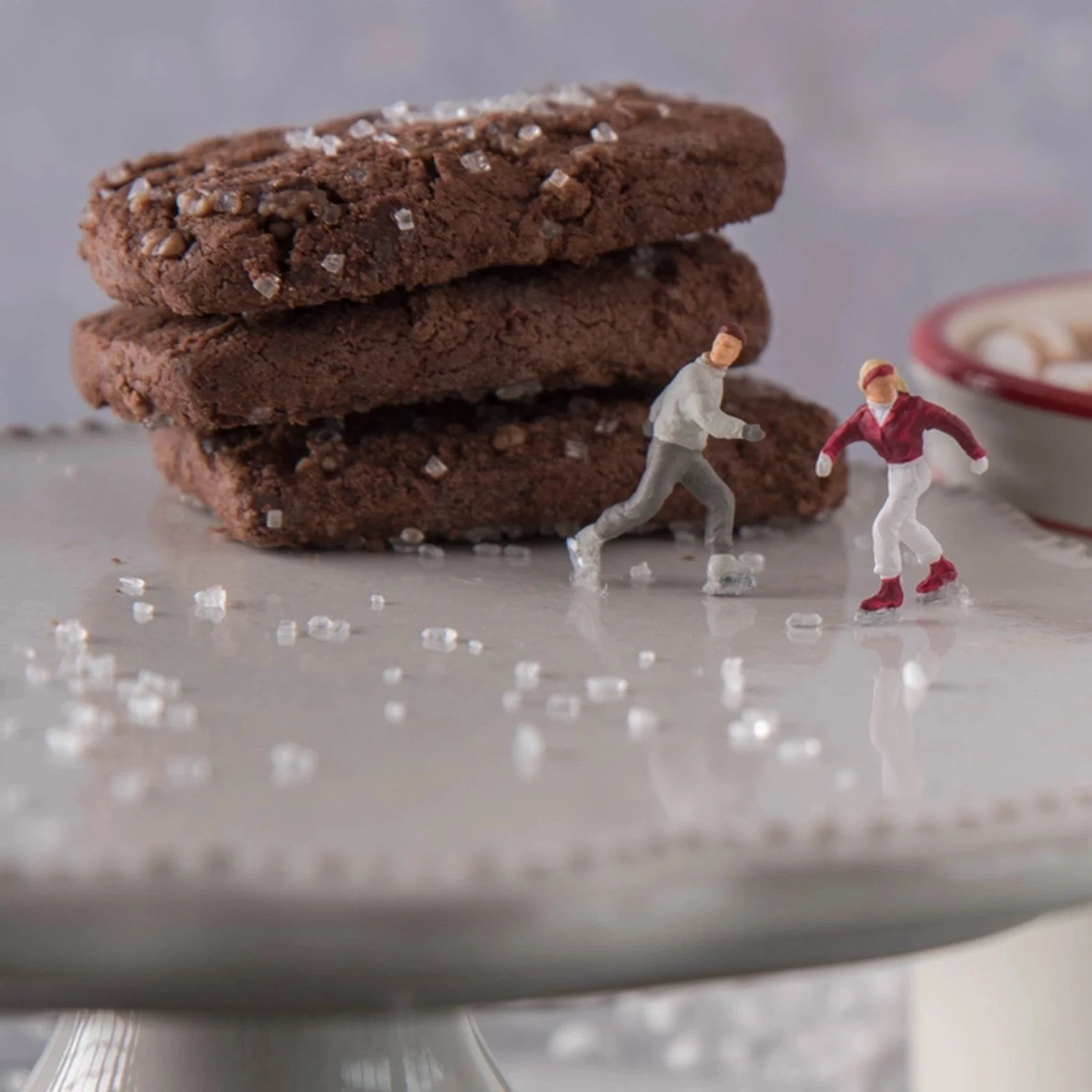 Chocolate Mint Sable Cookies - Image 5