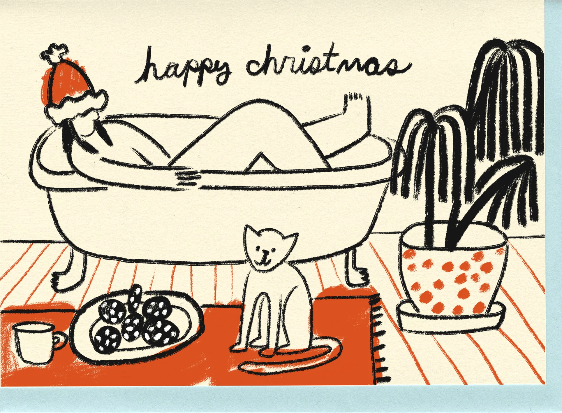 Christmas Bath Card - Image 2