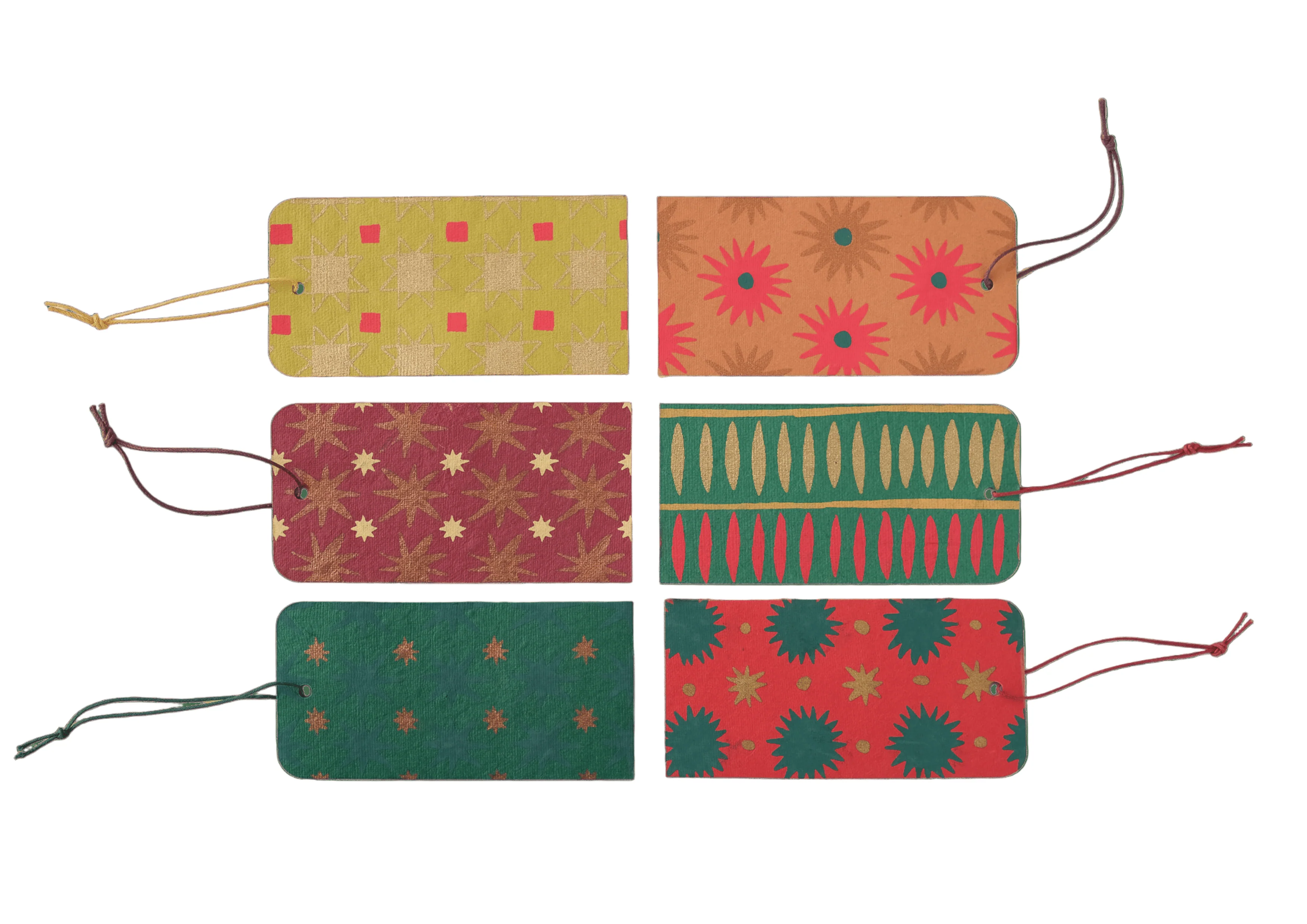 Screen Printed Holiday Gift Tags - Image 2