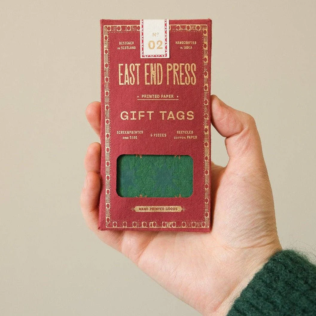Screen Printed Holiday Gift Tags - Image 5