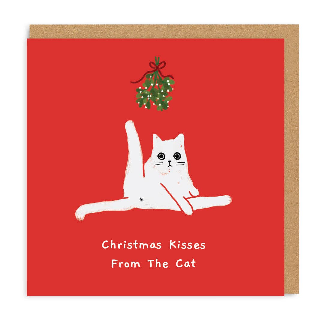 Christmas Kisses From the Cat