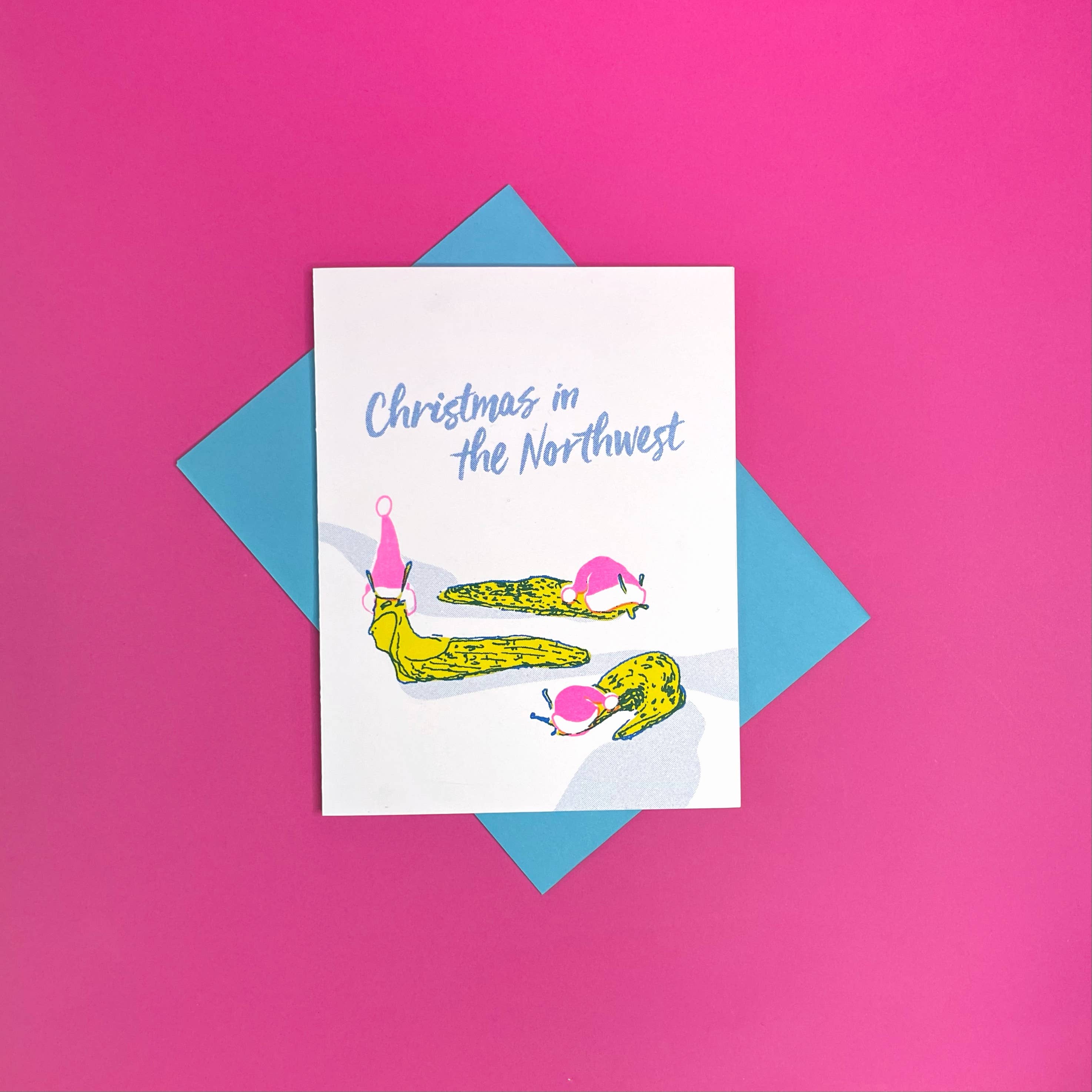 Christmas Slug Holiday Card