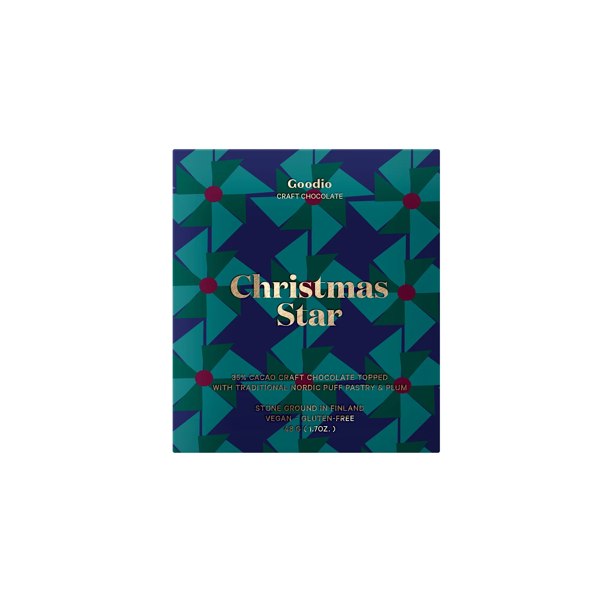 Christmas Star 35% Chocolate Bar - Image 2