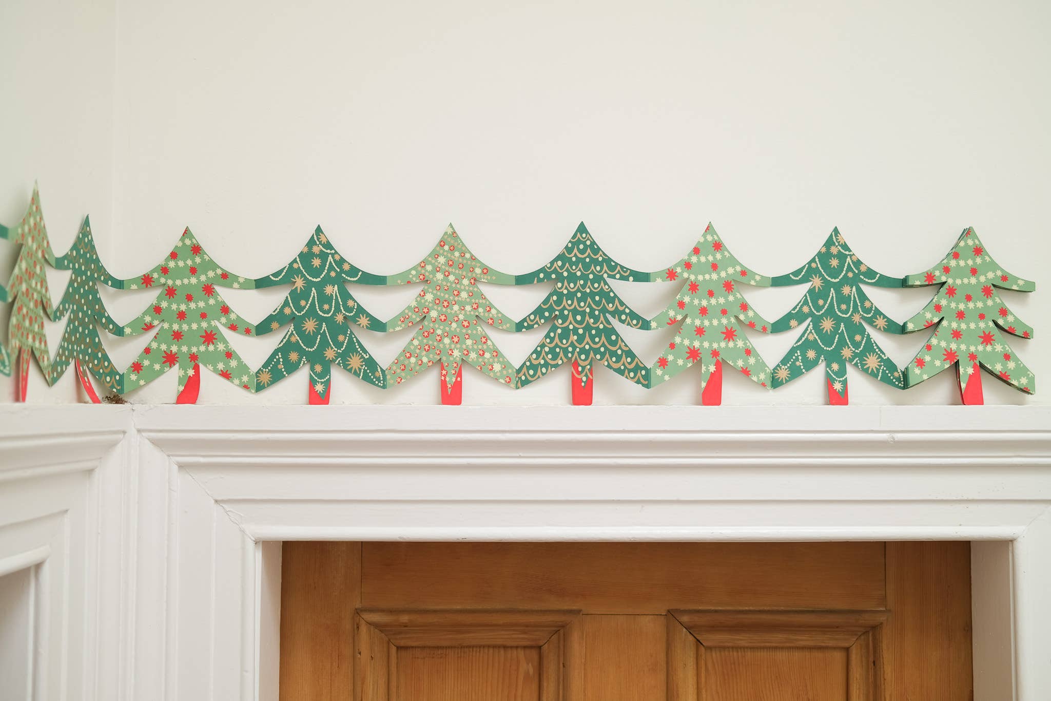 Christmas Trees Folded Garland - Image 7