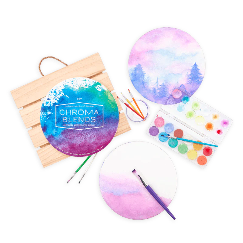 Chroma Blends Circular Watercolor Paper - Image 2