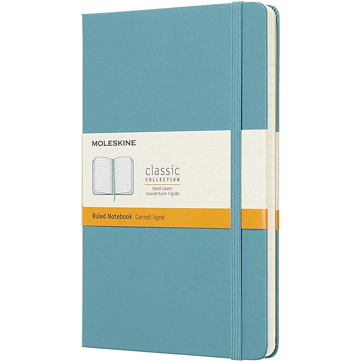 Classic Hardcover Ruled Notebook: Large - Image 5