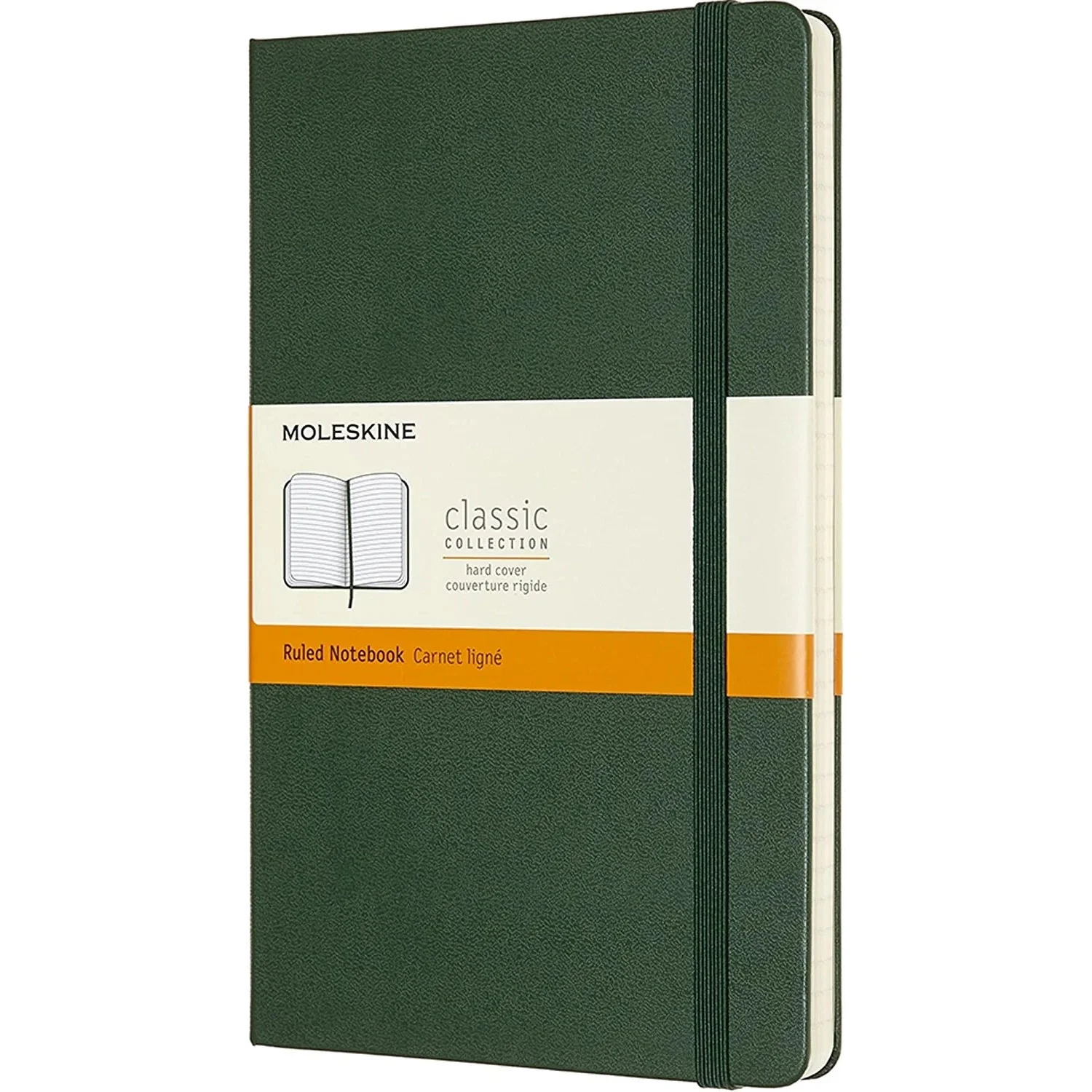 Classic Hardcover Ruled Notebook: Large - Image 6