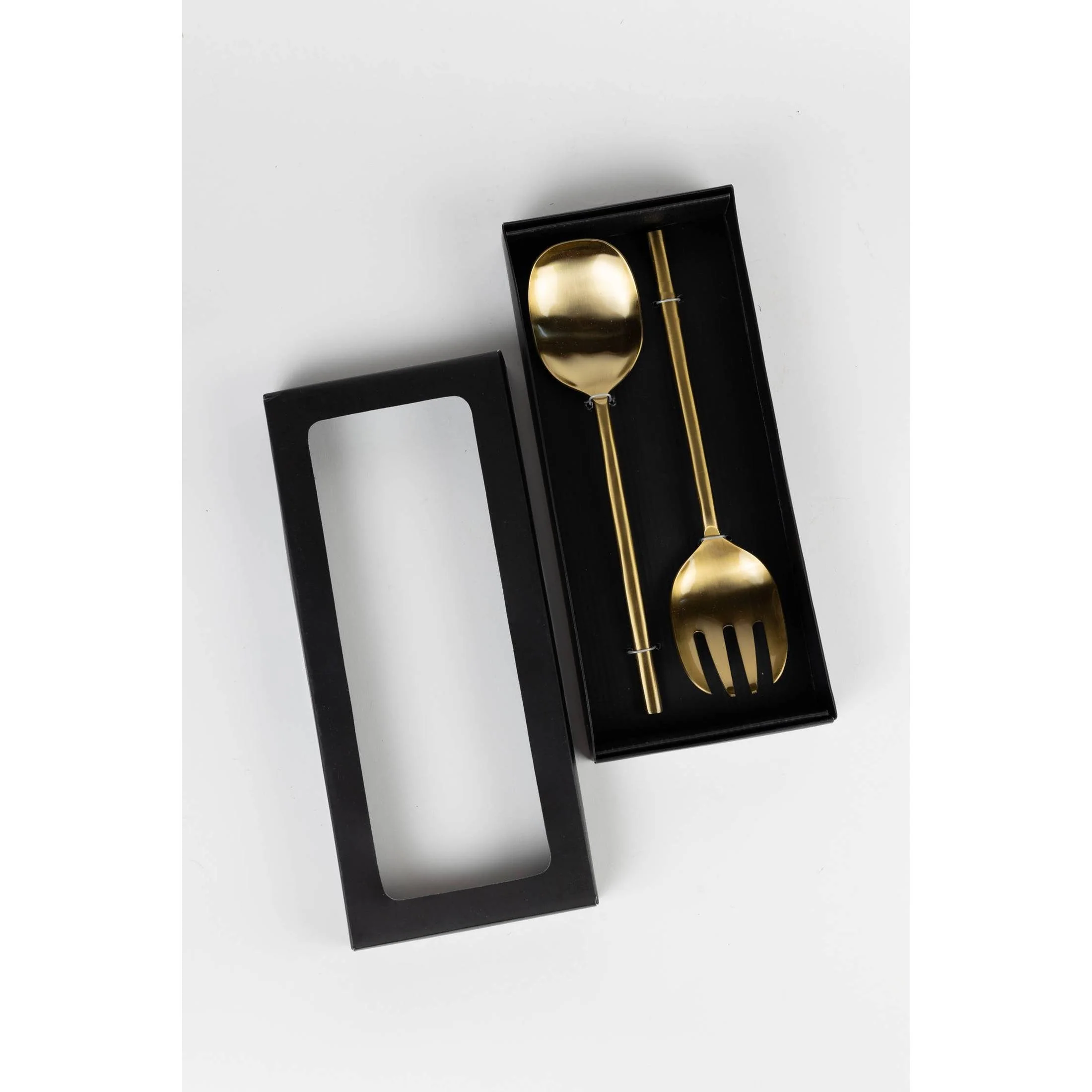 Clean Lines Salad Servers - Image 3