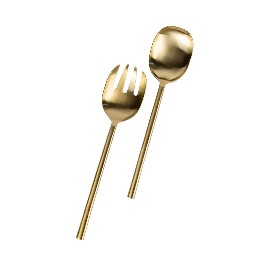 Clean Lines Salad Servers - Image 4
