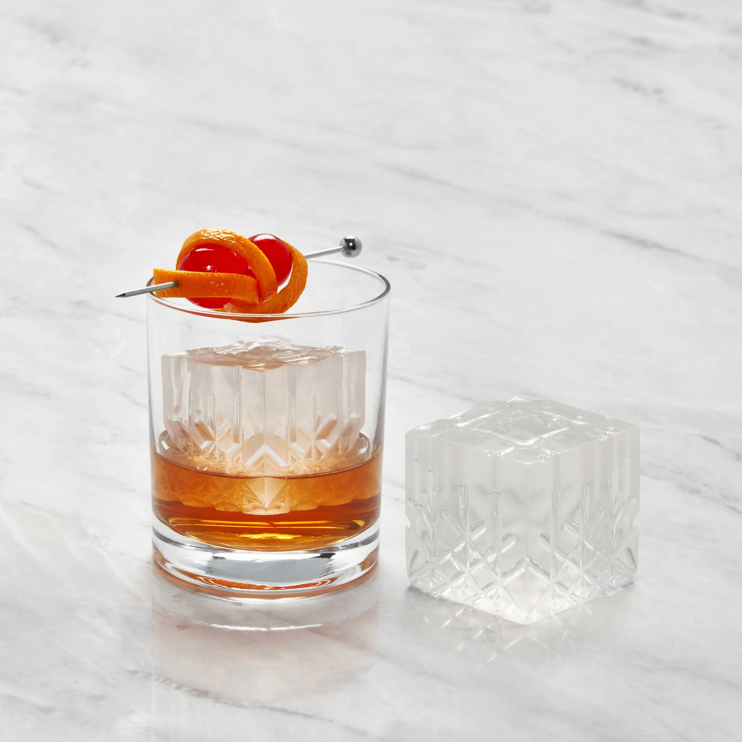 Decorative Cocktail Ice Cube Tray Mold: Crystal - Image 2