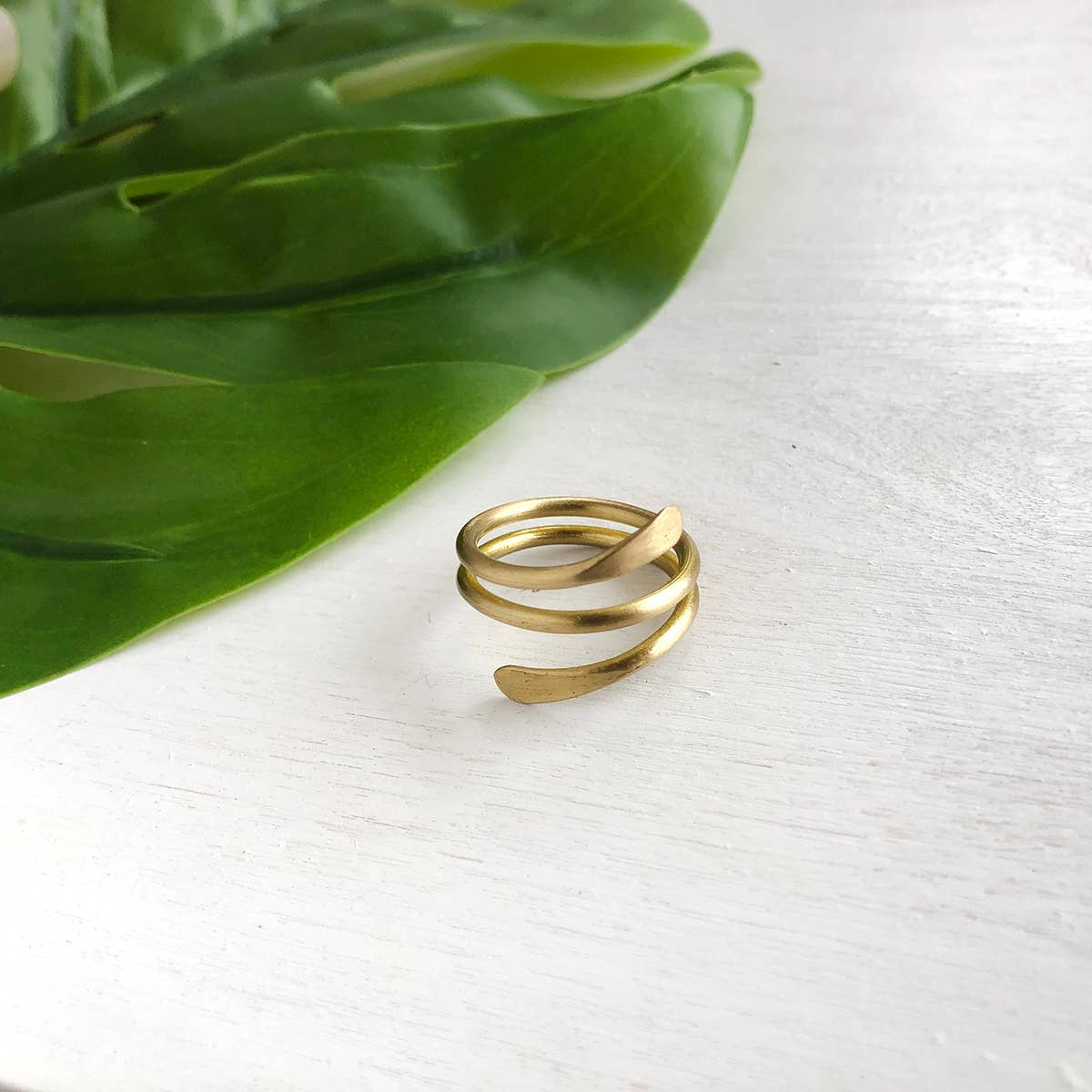 Coiled Wrap Ring - Image 2