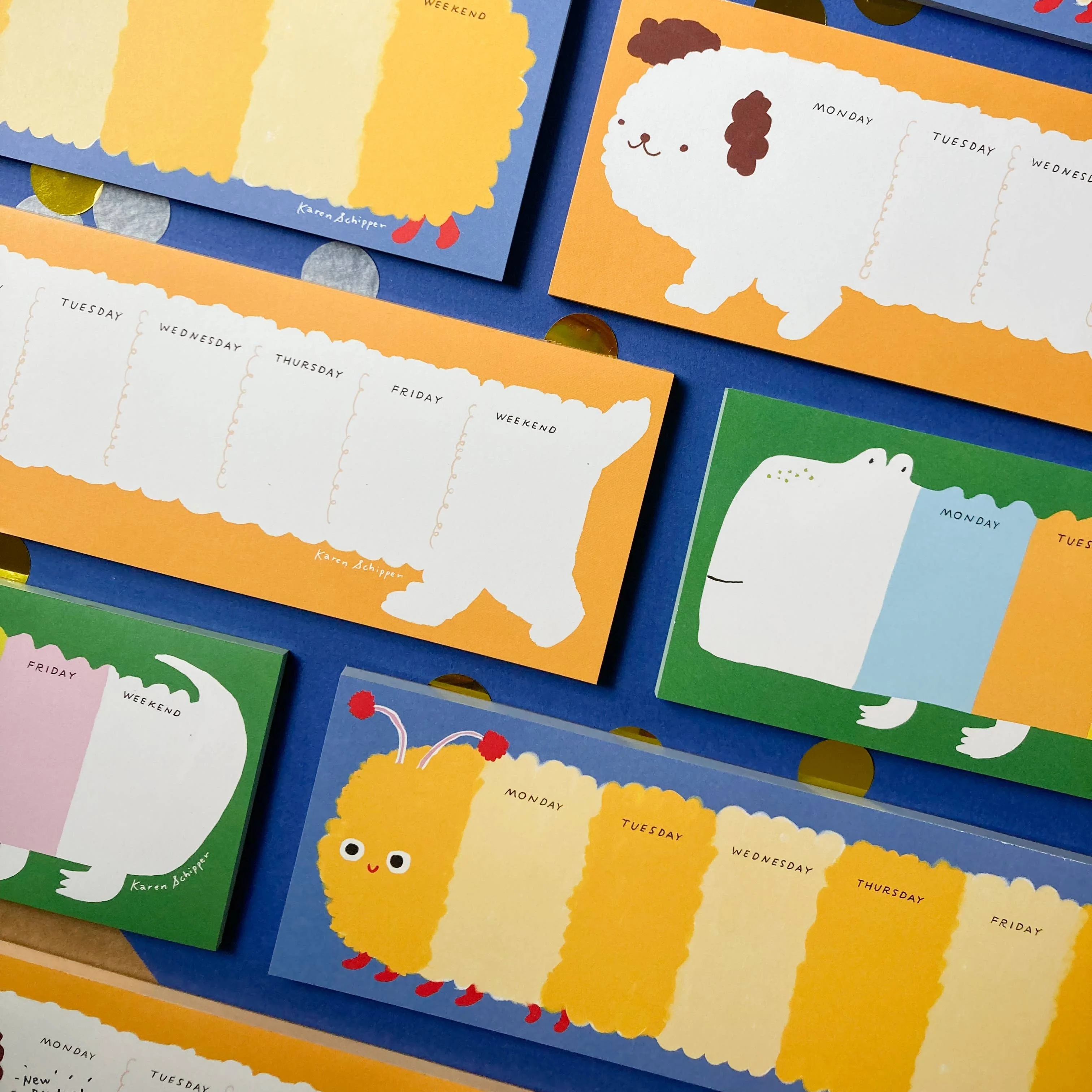 Caterpillar Weekly Desk Planner - Image 2