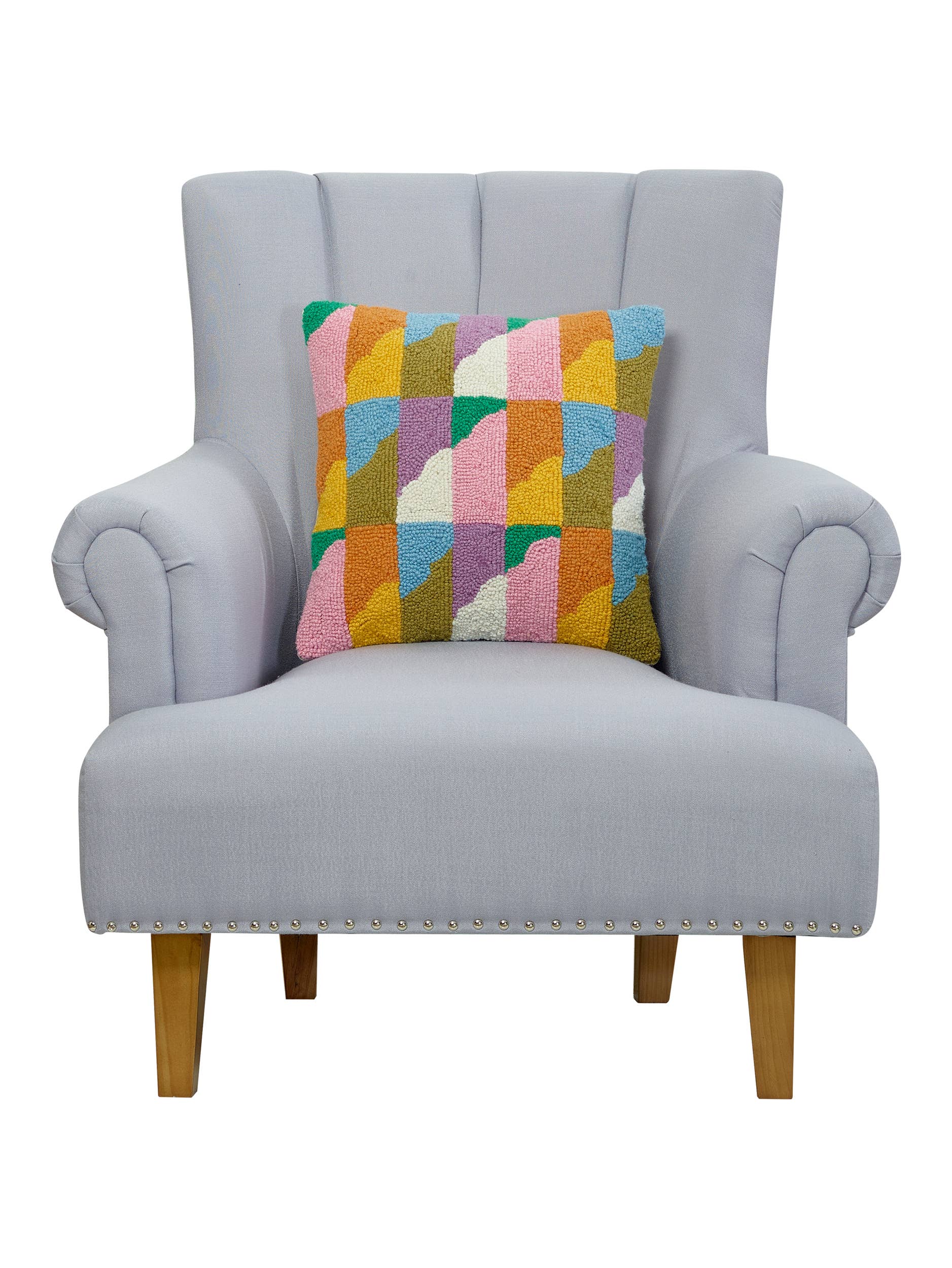 Color Geo Hook Pillow - Image 2