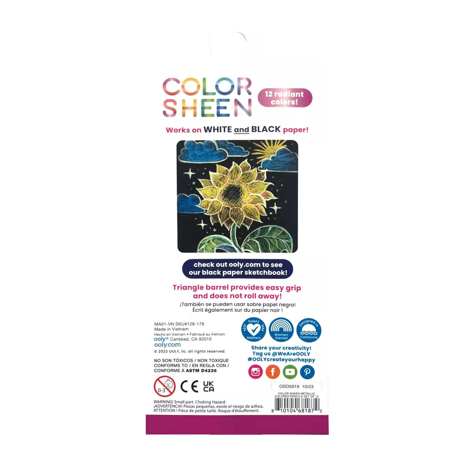 Color Sheen Metallic Colored Pencils - Image 4