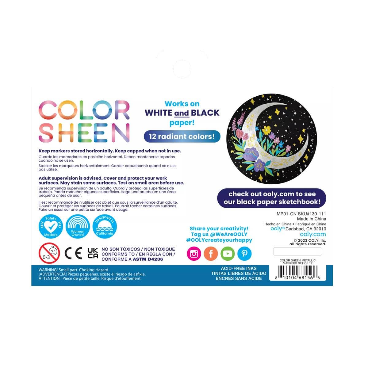 Color Sheen Metallic Markers - Image 4
