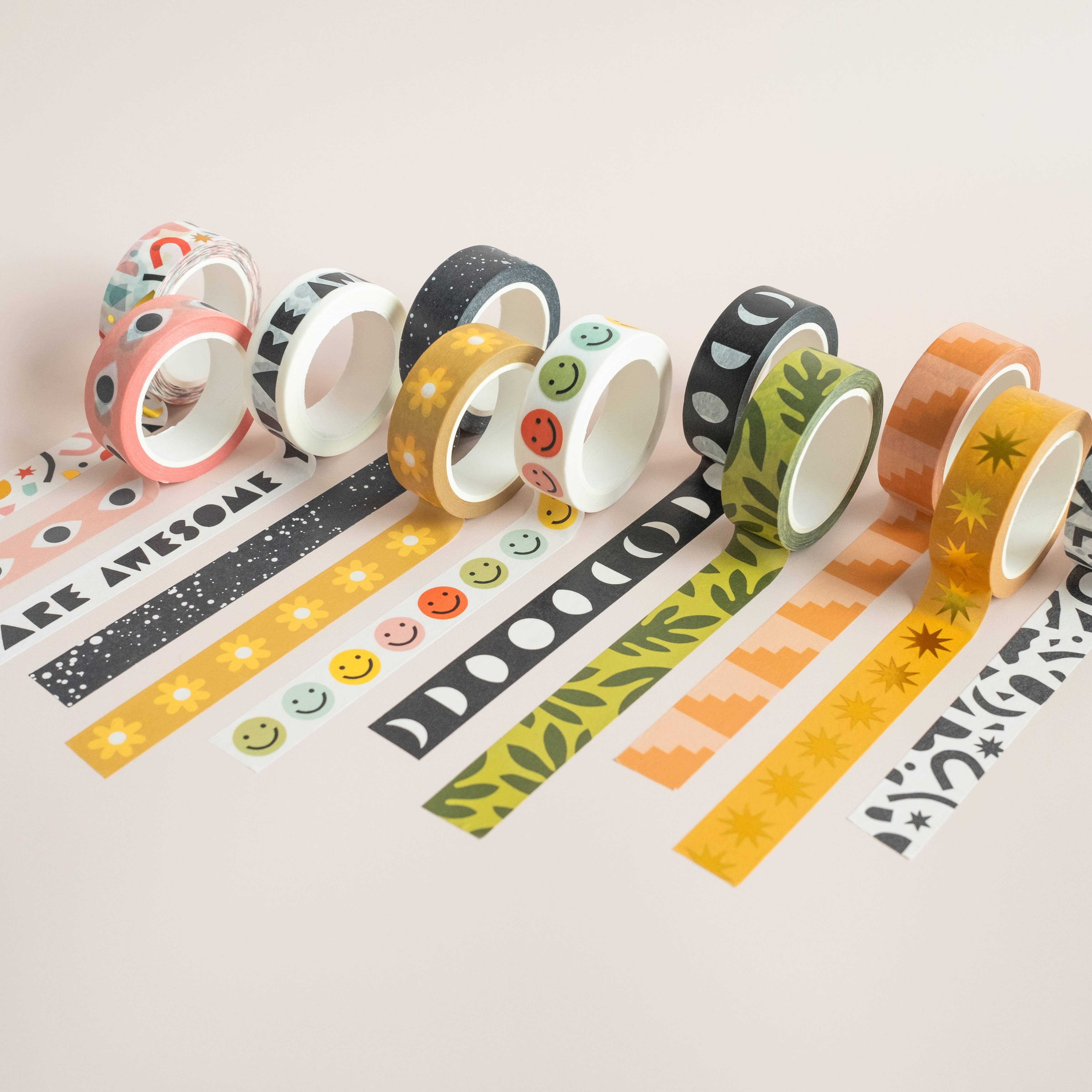 Colorblock Steps Washi Tape - Image 3