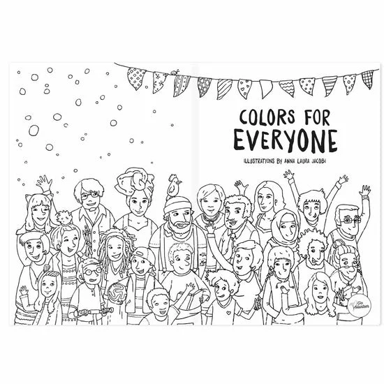 Colors for Everyone Coloring Book - Image 2