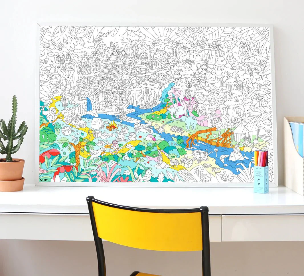 Giant Coloring Poster: Dinos - Image 4