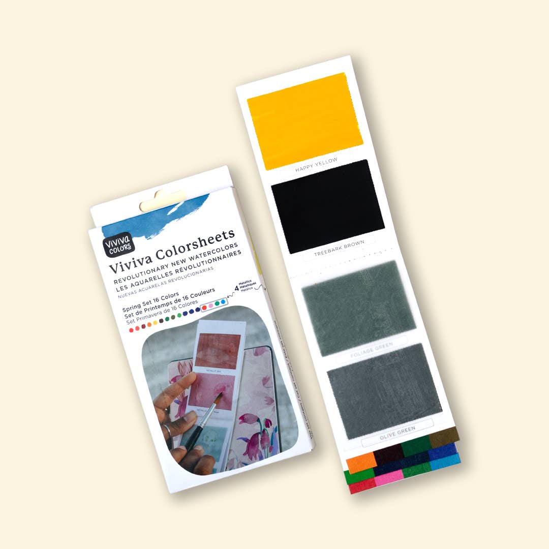 Colorsheets: Spring - 16 Watercolors - Image 2