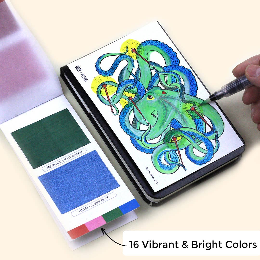 Colorsheets: Spring - 16 Watercolors - Image 4