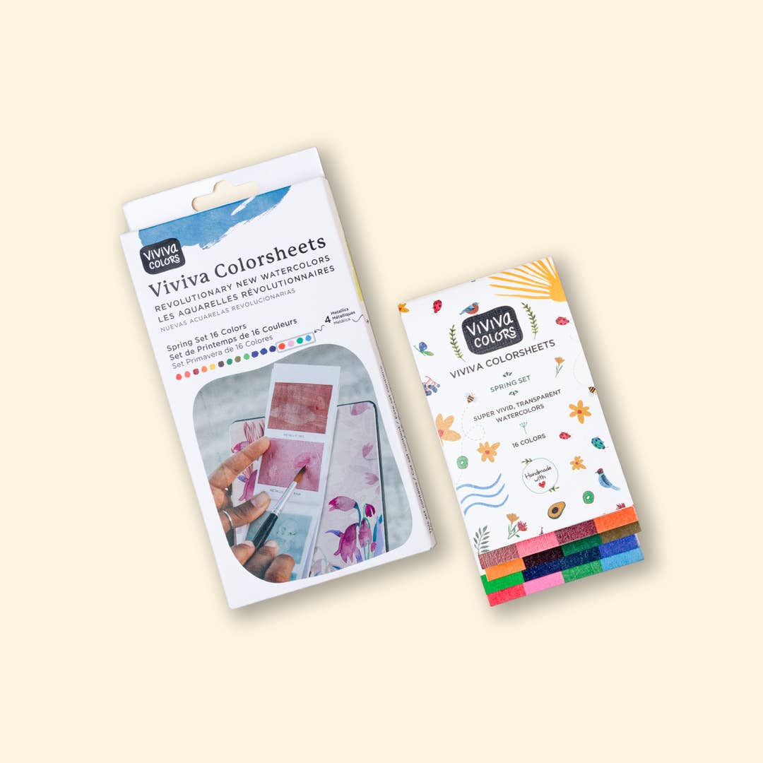Colorsheets: Spring - 16 Watercolors - Image 6