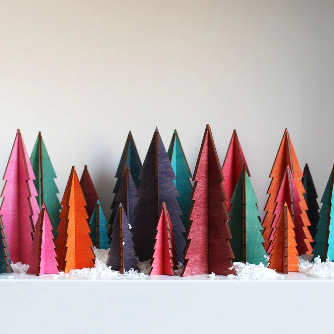 Colorful Christmas Tree Set/12 - Image 2