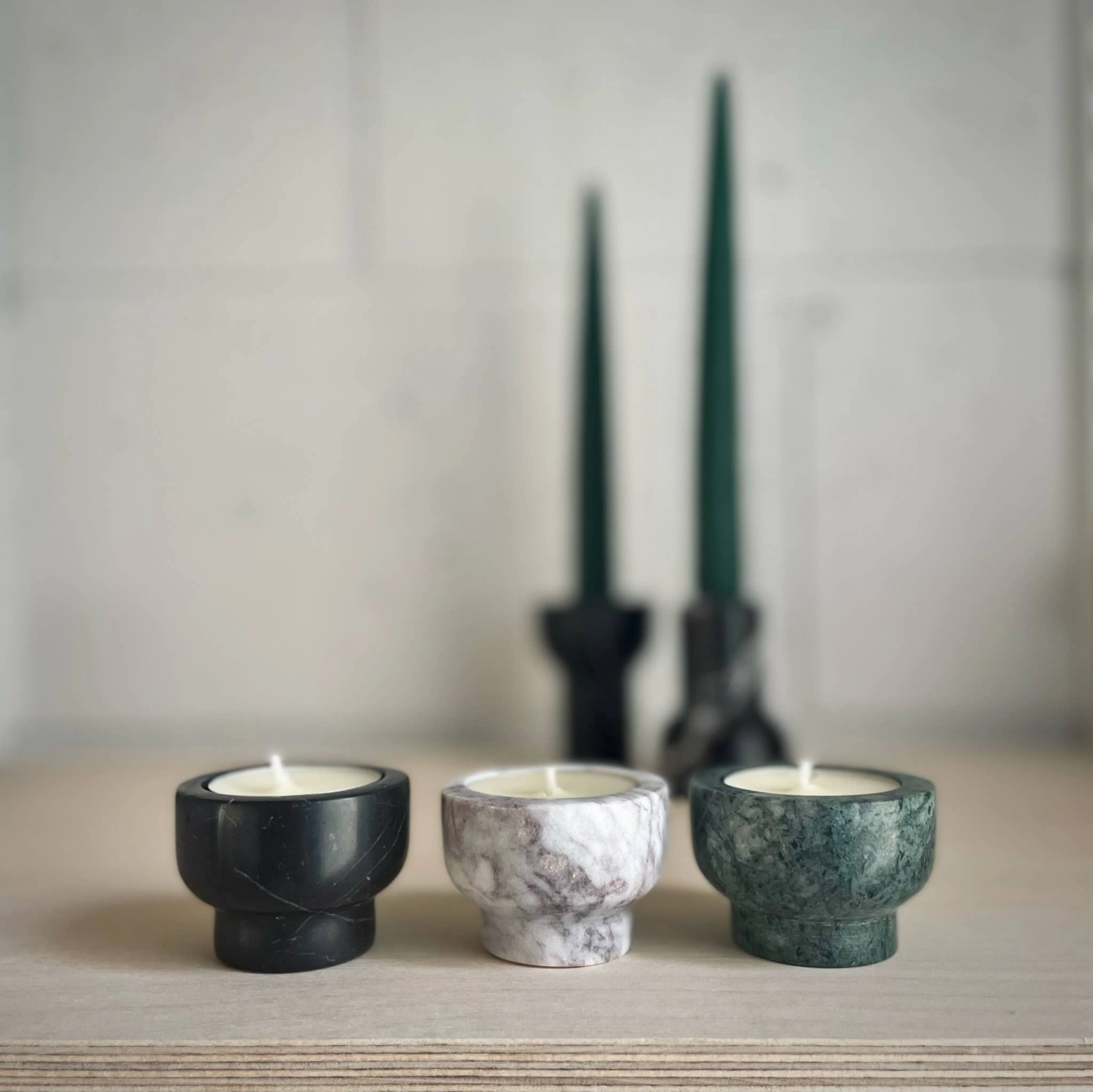 COMO Marble Tealight Holder - Image 5