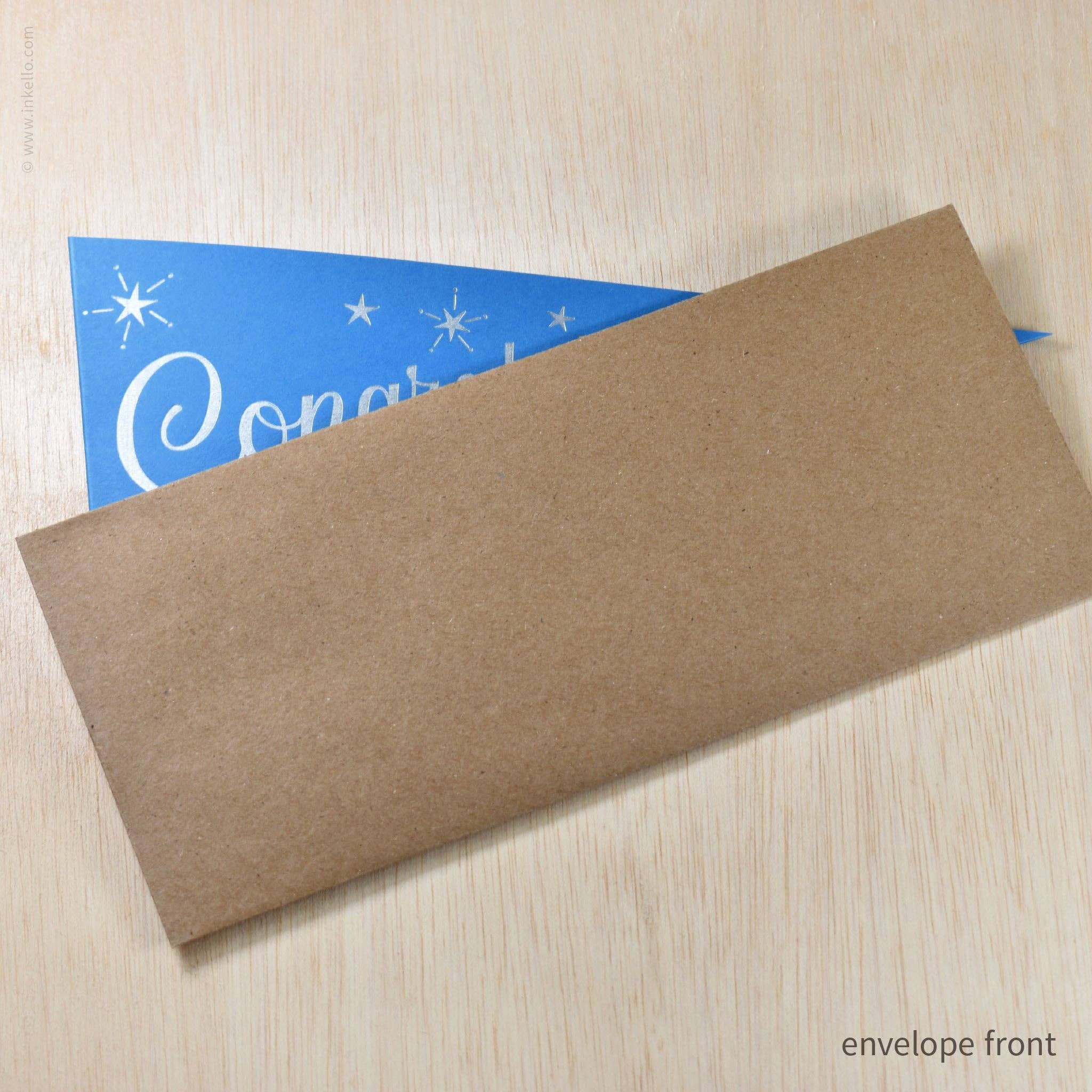 Congratulations Triangular Pennant Card - Image 5