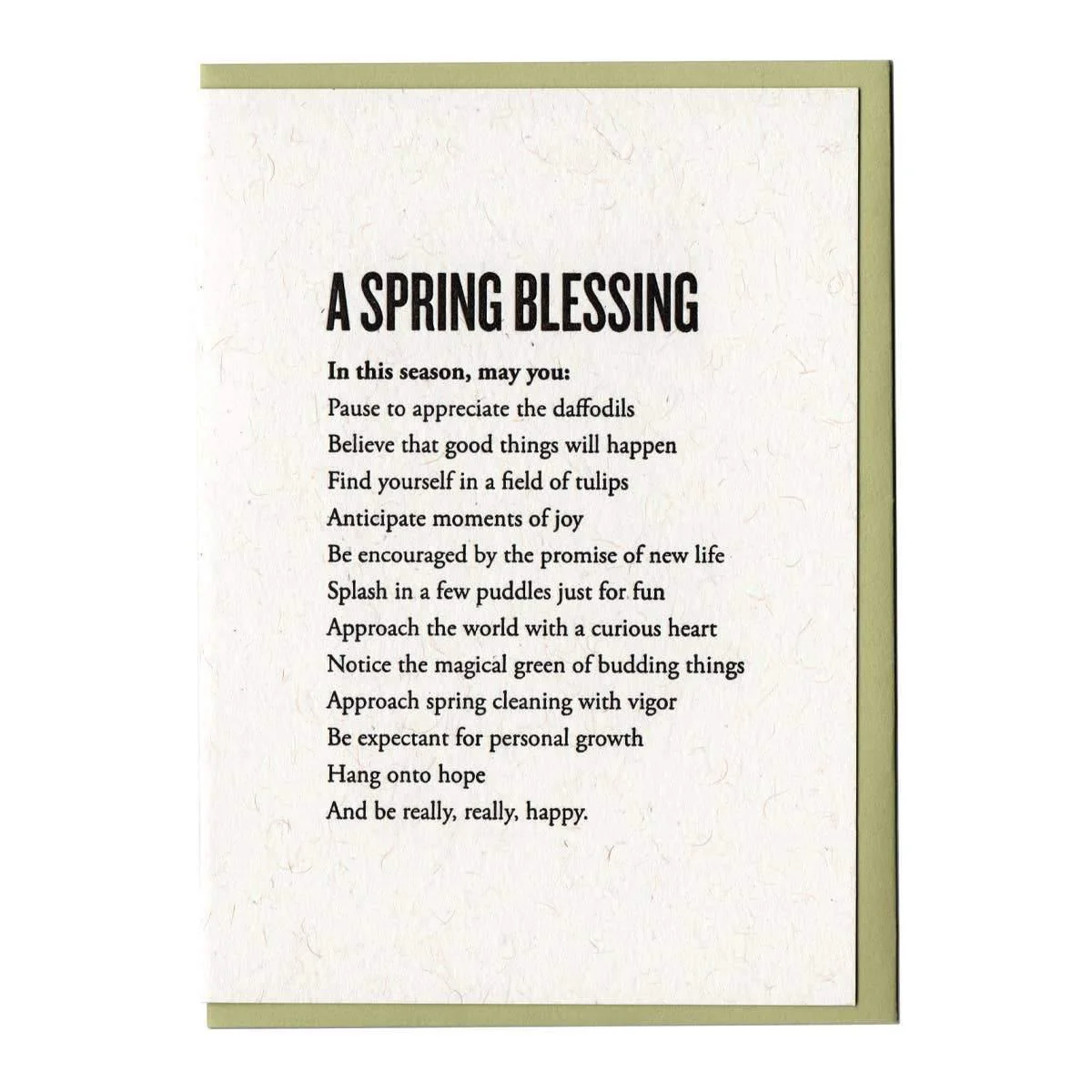 A Spring Blessing