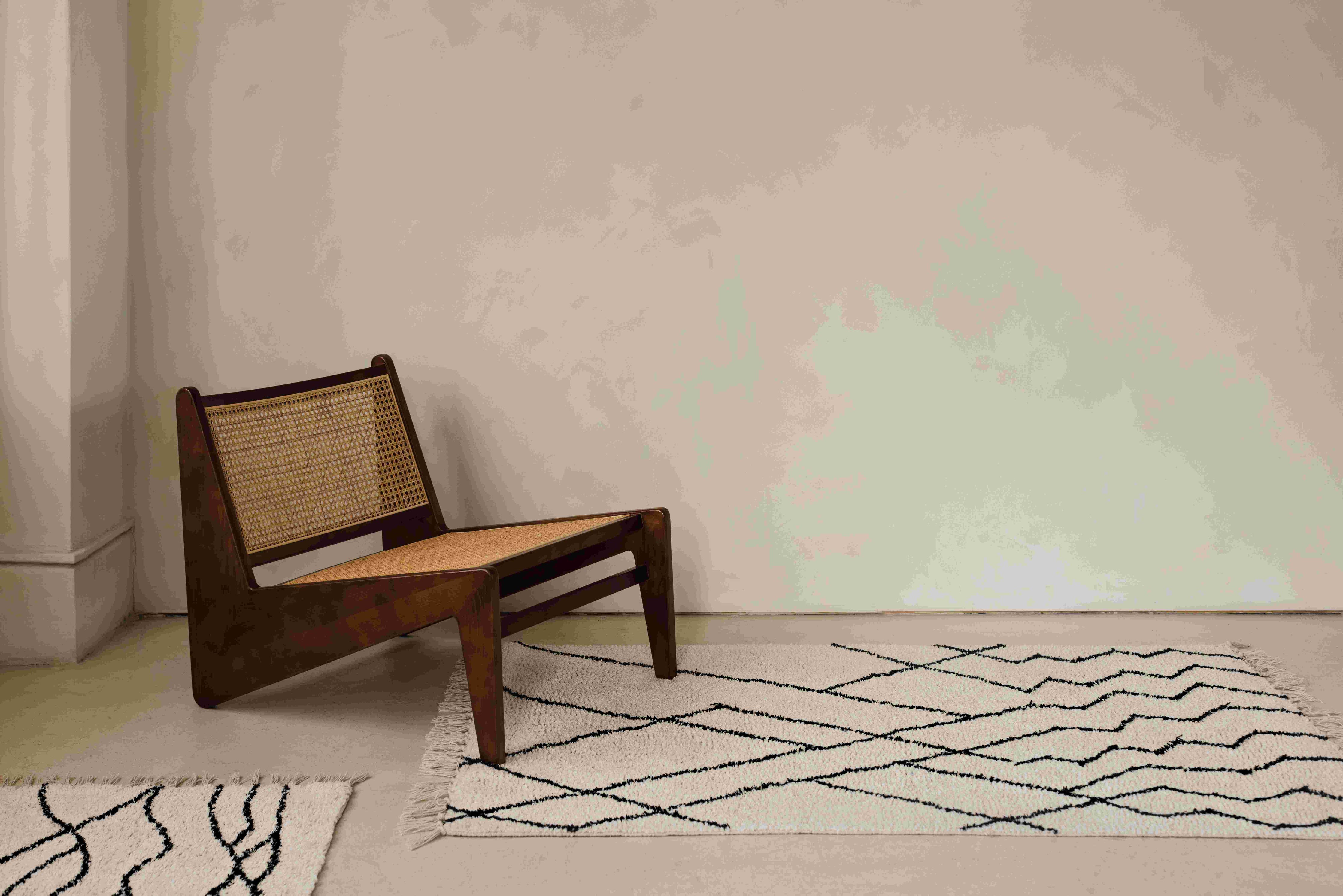 Contour Tufted Cotton Rug - Image 2