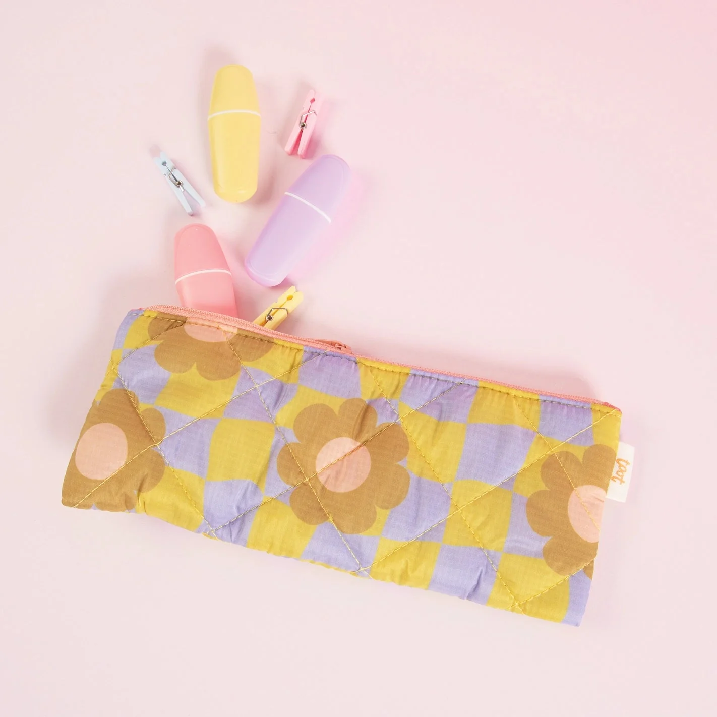 Puffy Pixie Pouch: Cool Funky Daisy - Image 2