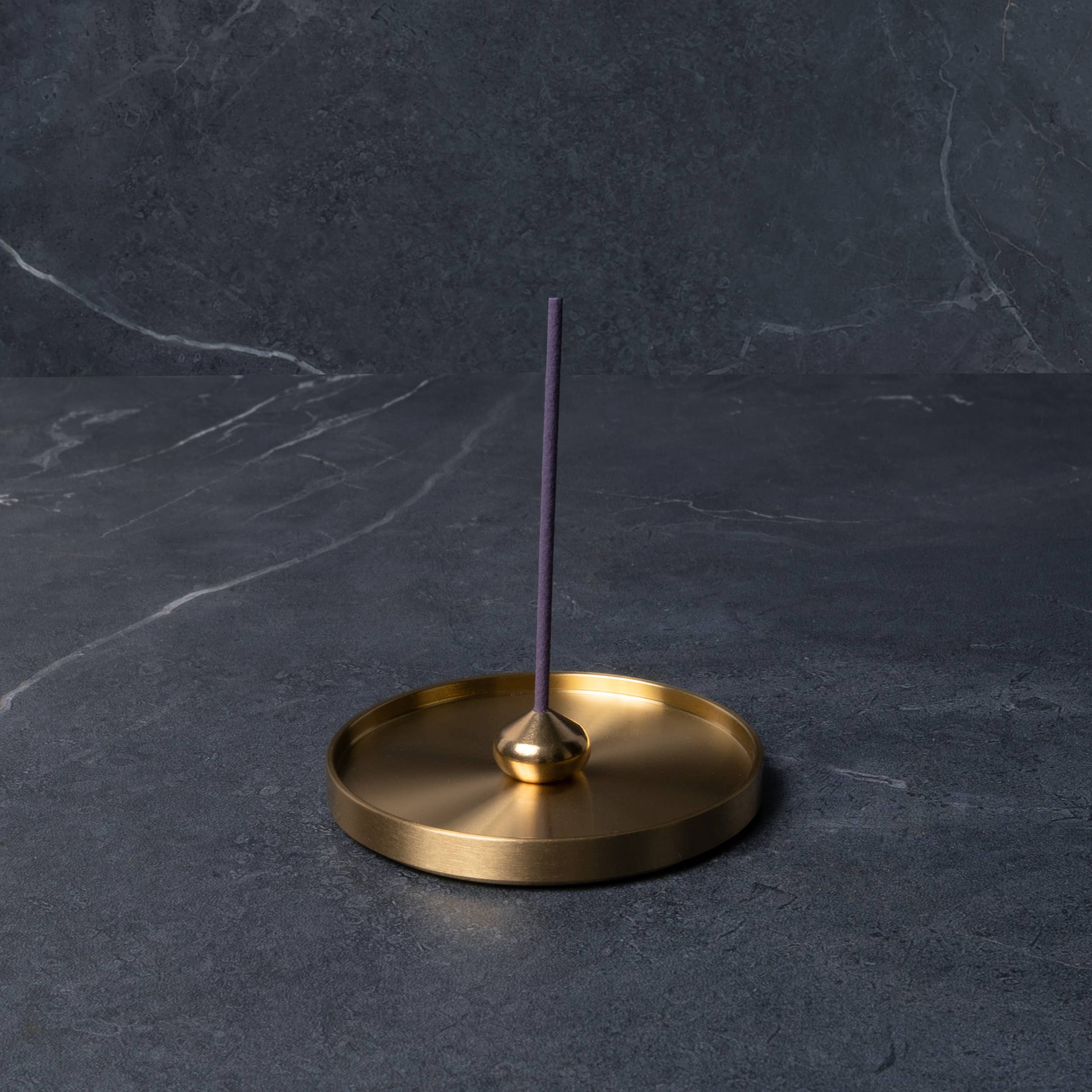 Copper Incense Holder + Tray Set - Image 3