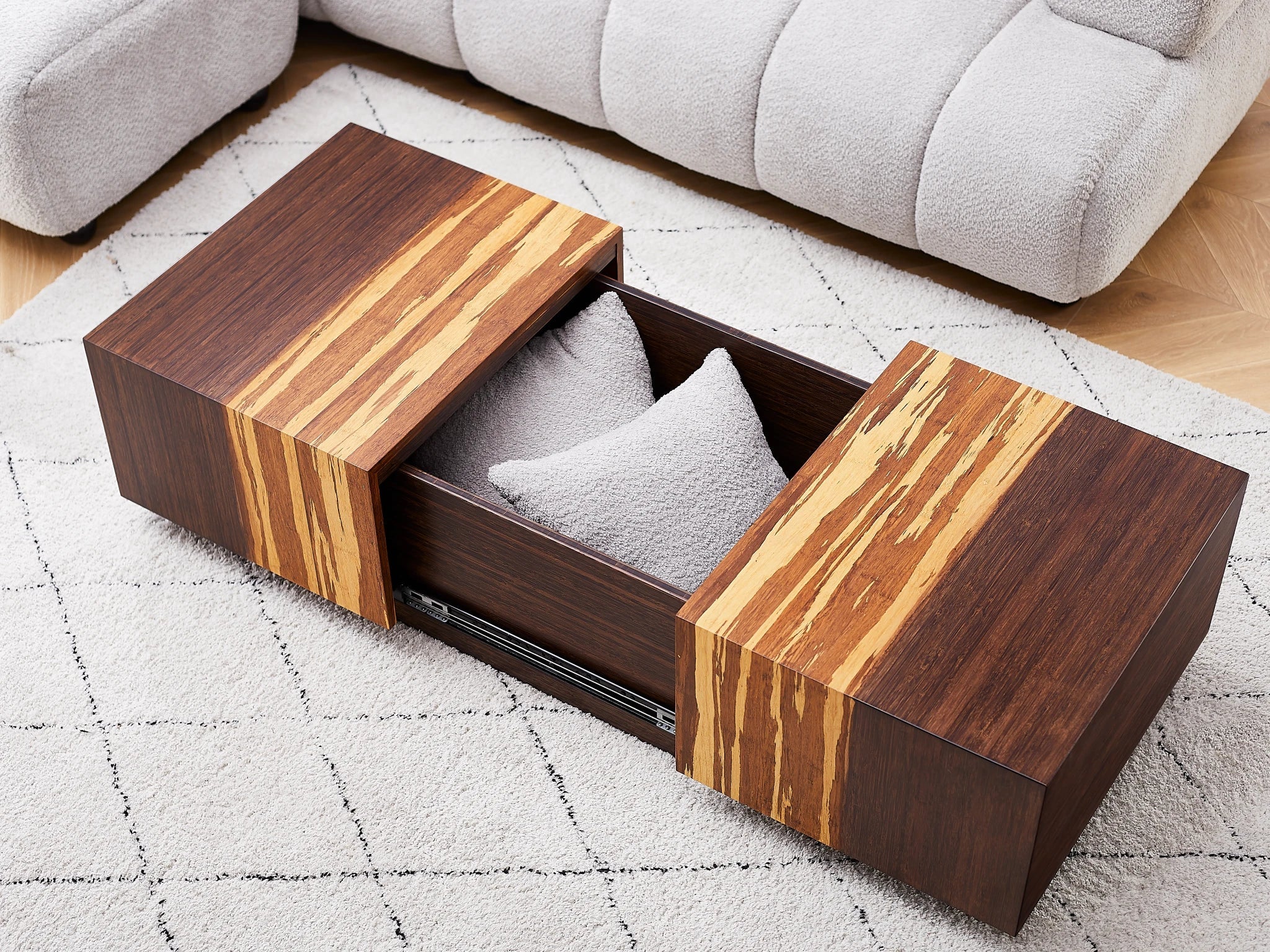 Azara Cube Rectangular Coffee Table - Image 11