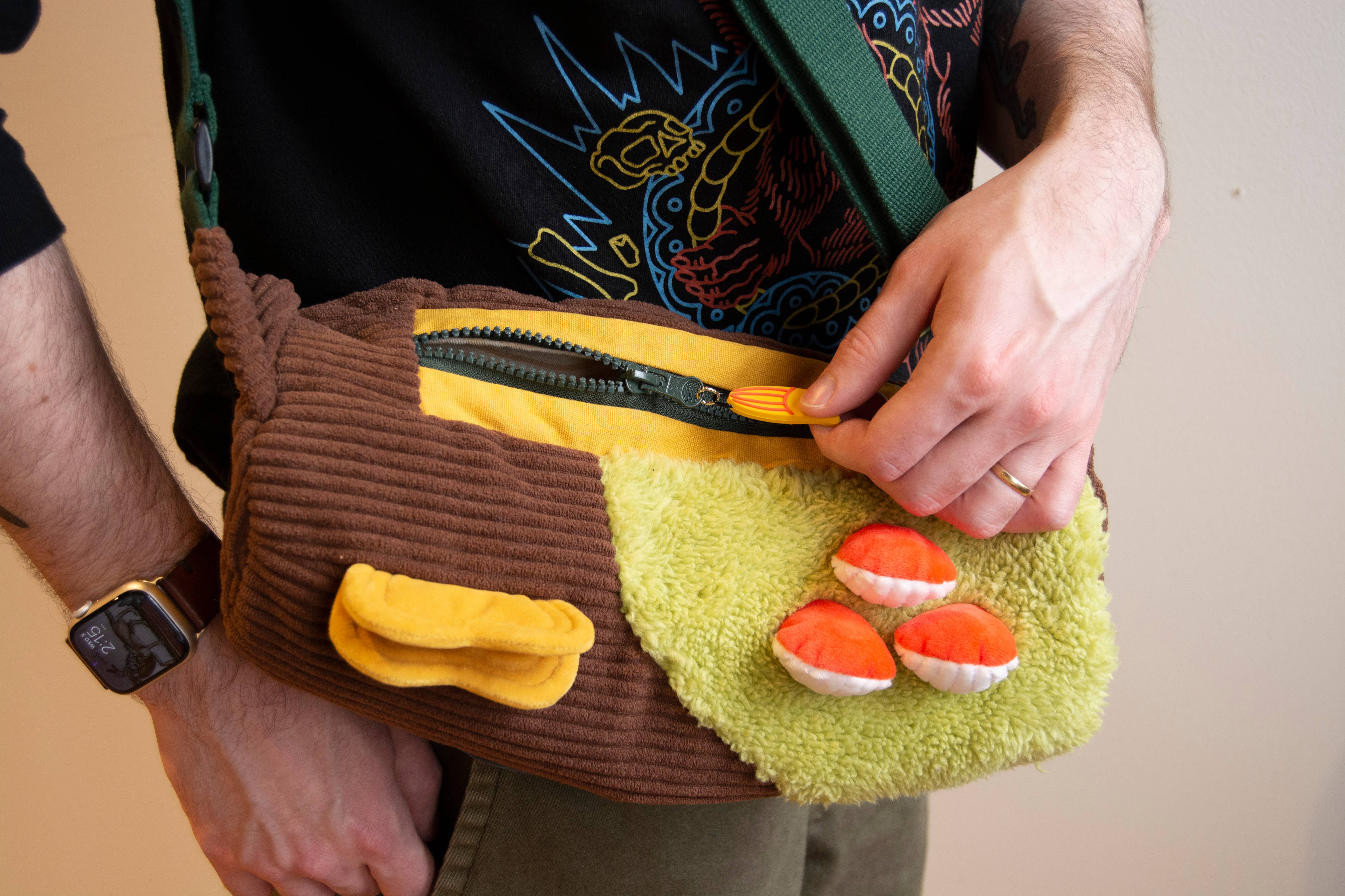 Mushroom Log Crossbody Bag - Image 6