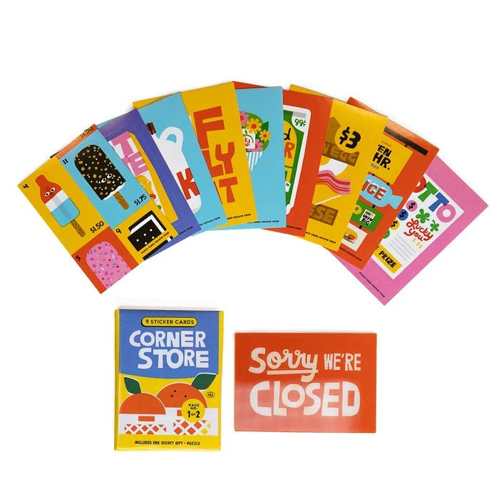 Corner Store Sticker Card Packs - Image 2
