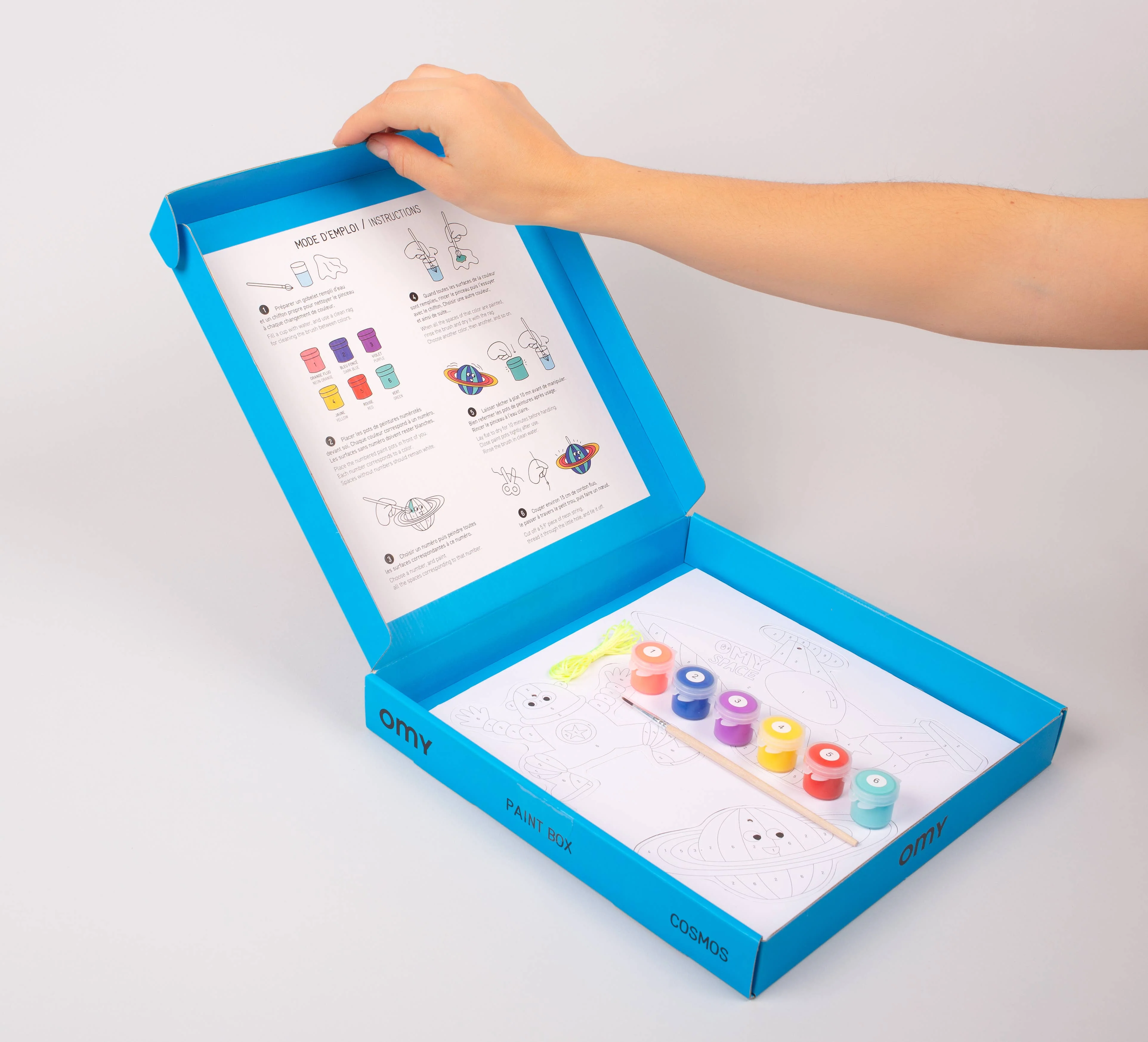 Cosmos Paint by Number Paint Box - Image 2