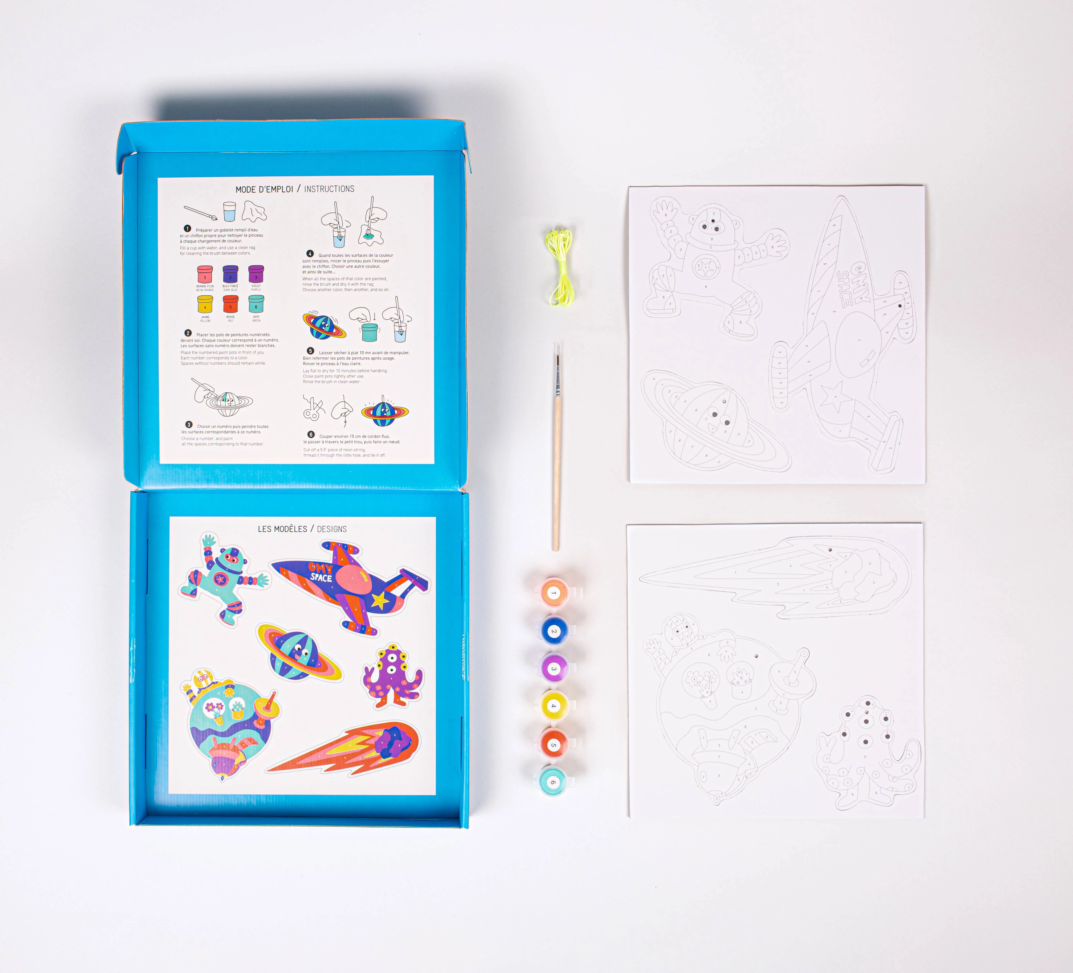 Cosmos Paint by Number Paint Box - Image 7